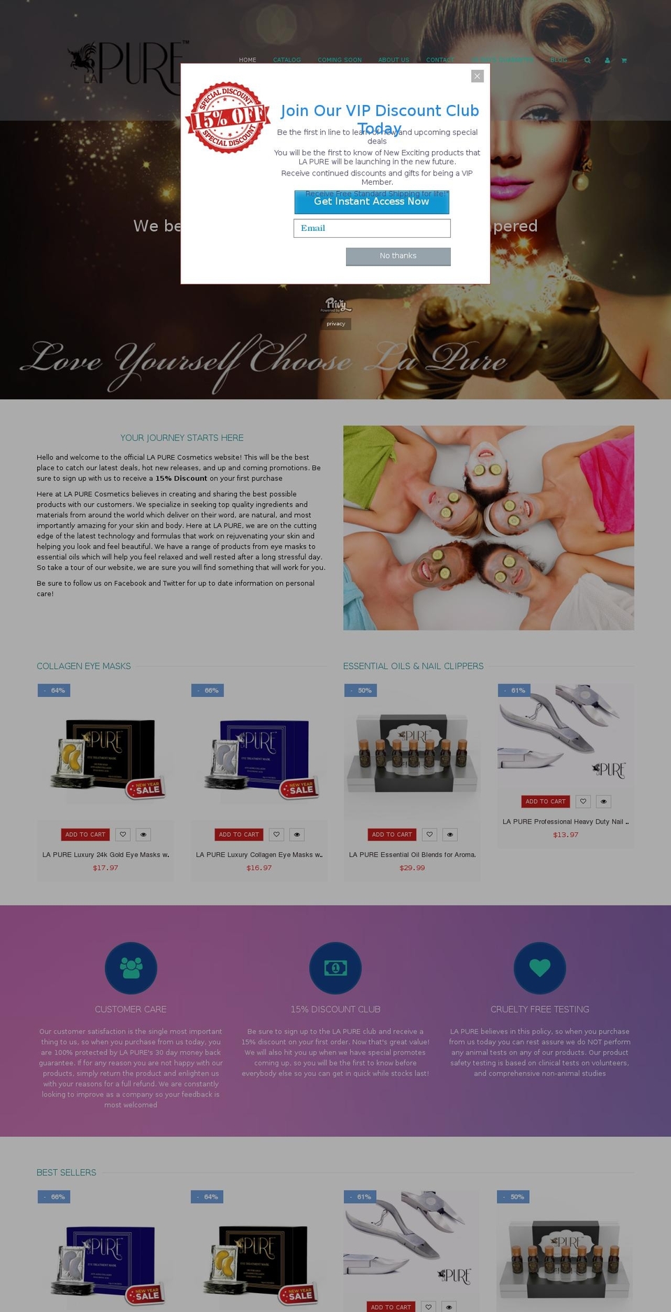 queen-v1-2 Shopify theme site example lapureskincare.com