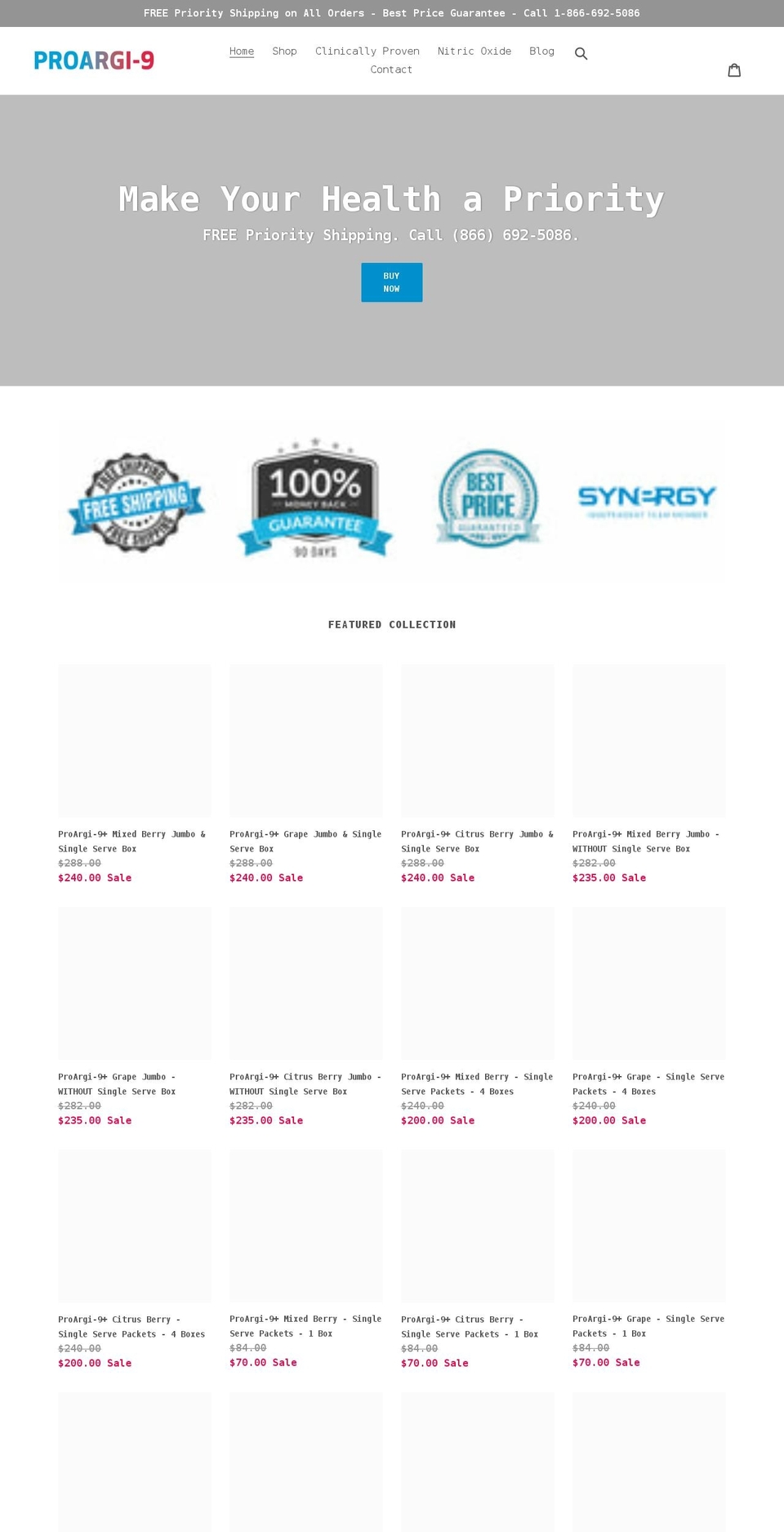 largininecentral.com shopify website screenshot