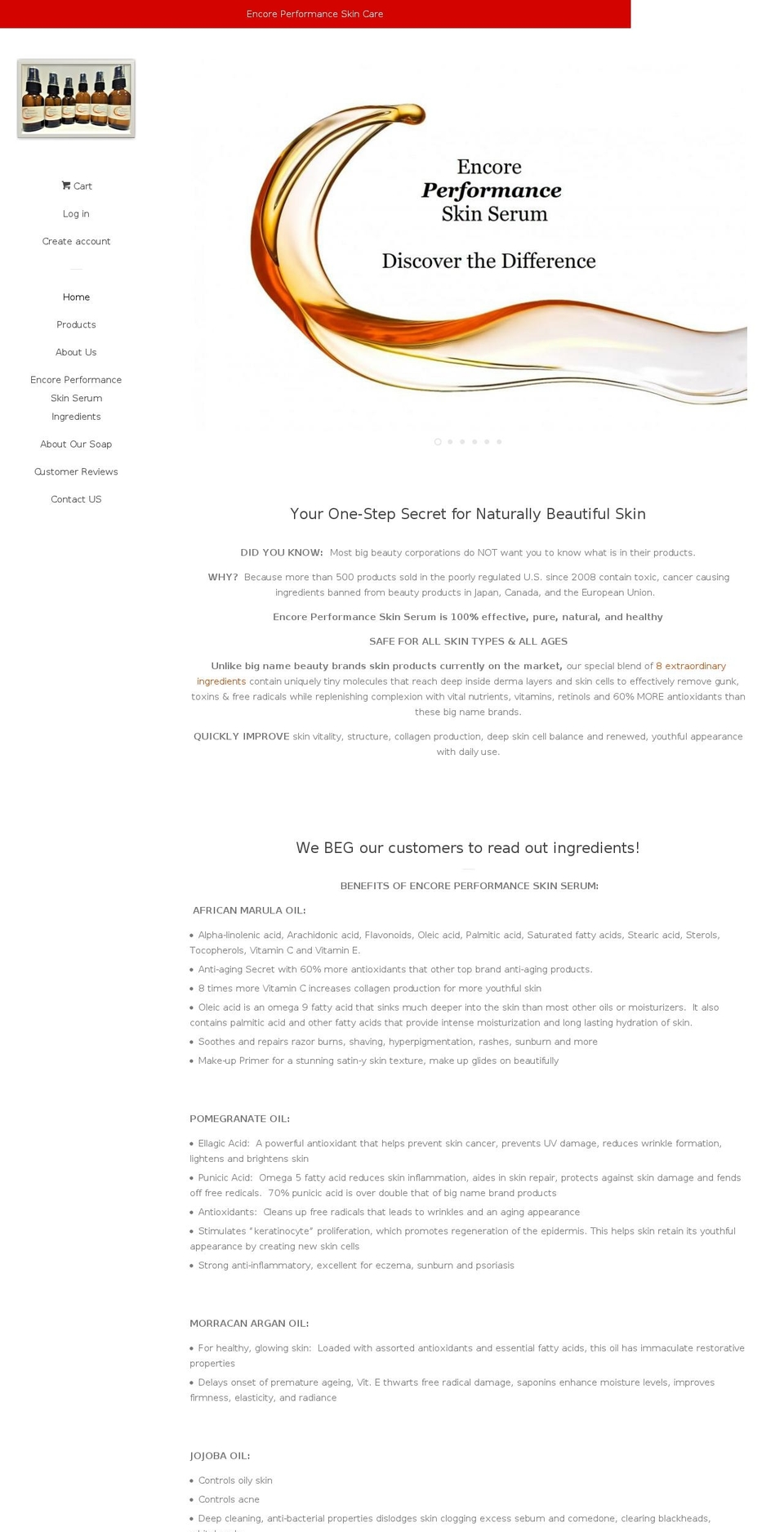 laritchie.com — Shopify storefront screenshot