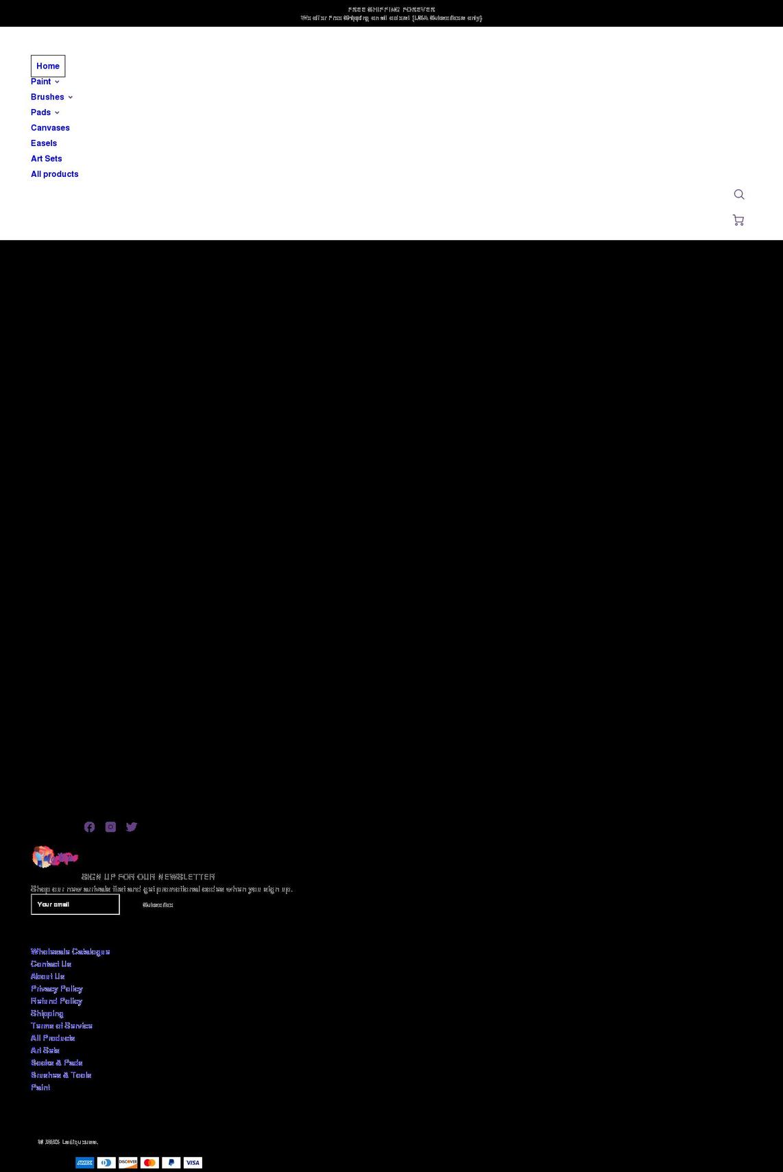 lartiqueusa.com shopify website screenshot