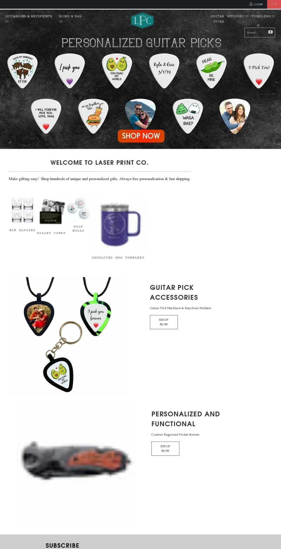 laserprintco.com shopify website screenshot