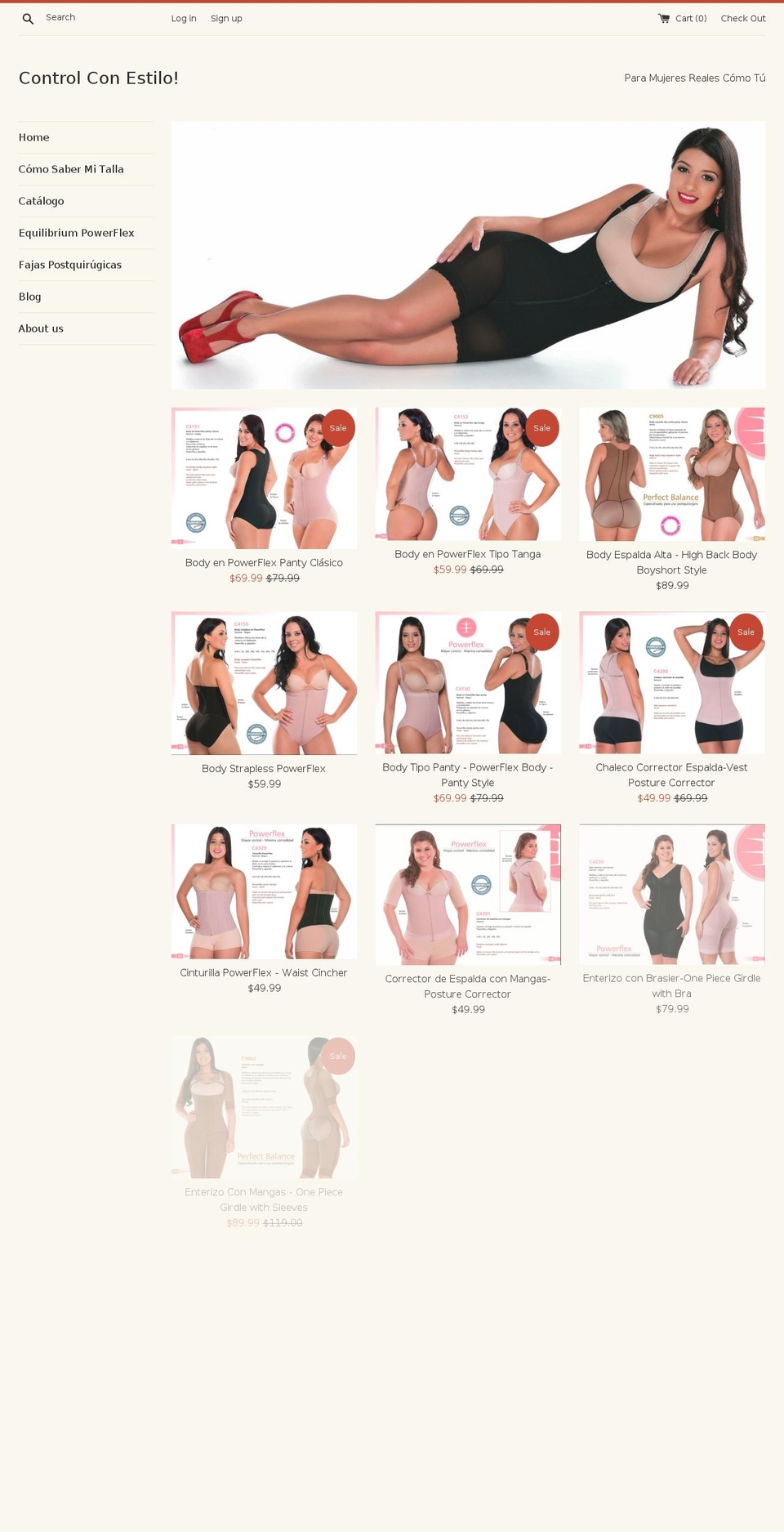 lasfajascolombianas.com shopify website screenshot