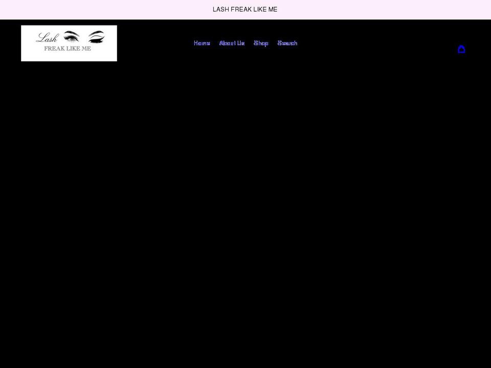 lash-freak-like-me.myshopify.com shopify website screenshot