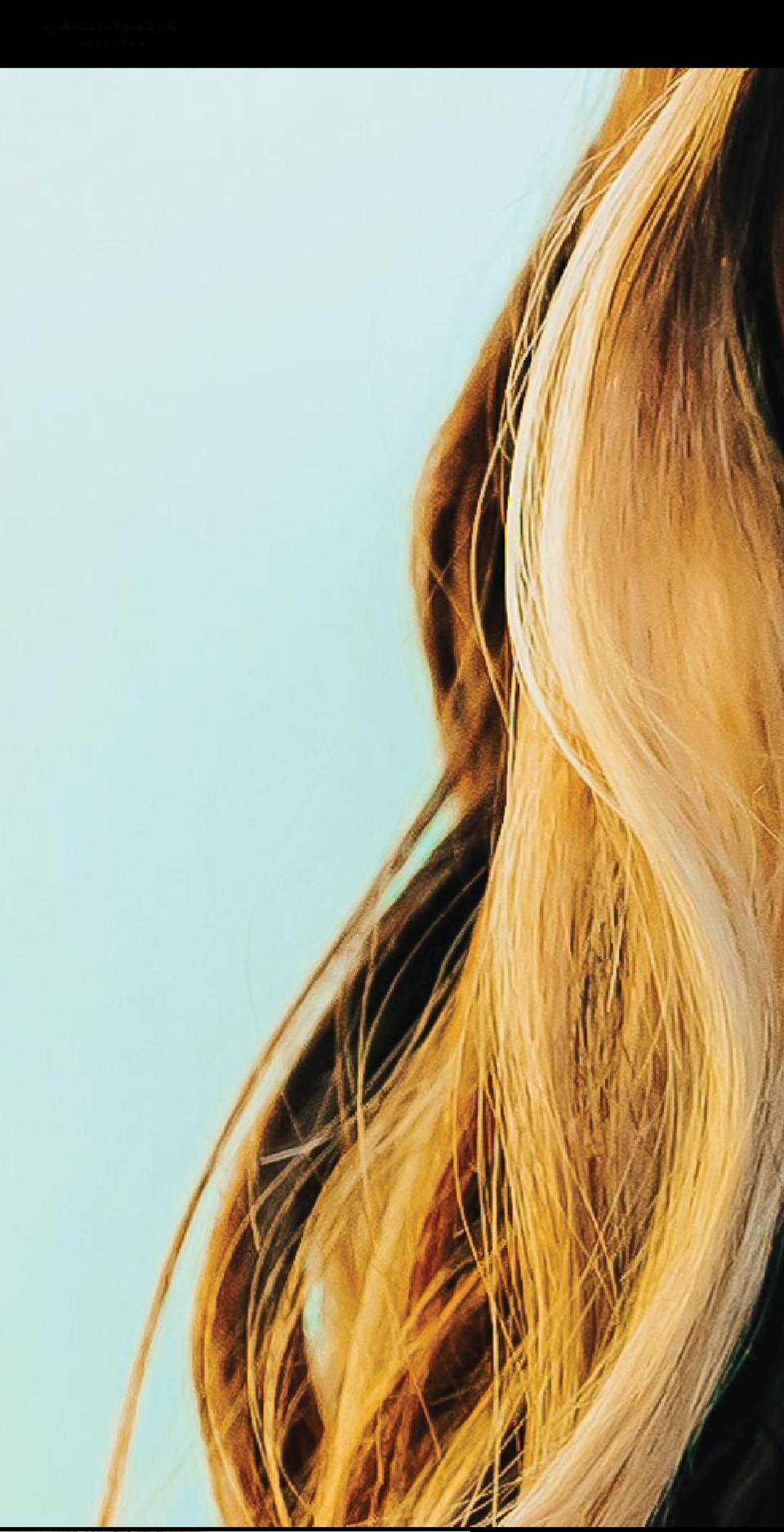 lashhausartistry.com shopify website screenshot