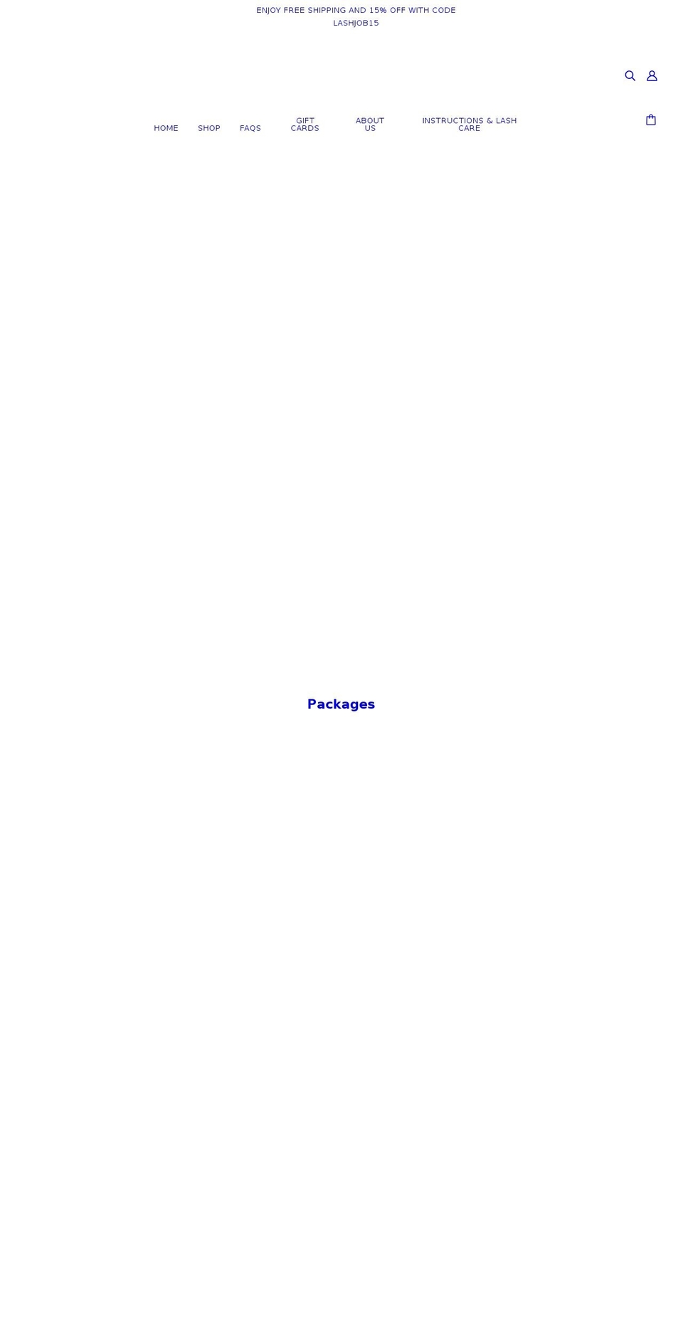 lashjobbeautybonder.com shopify website screenshot