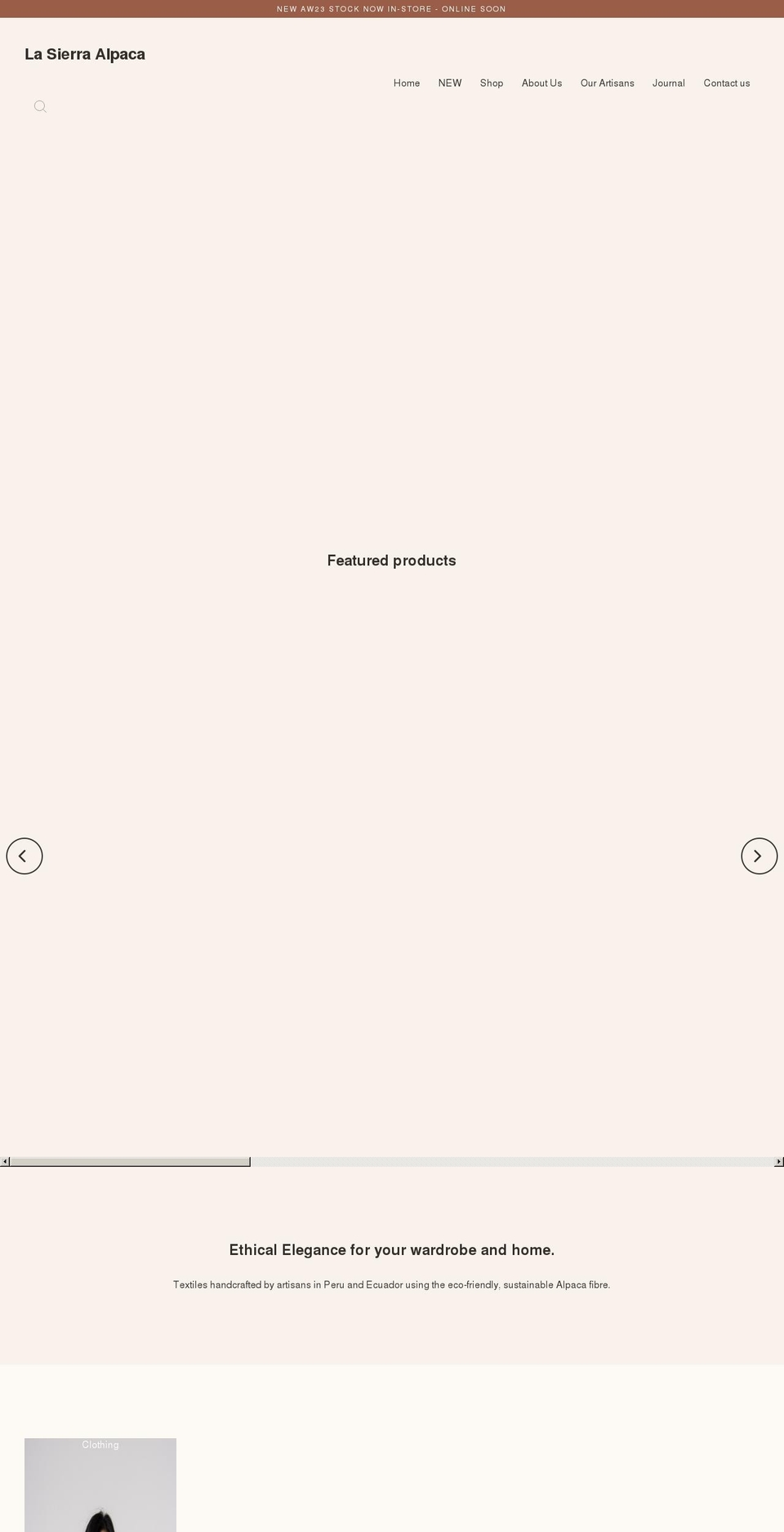 Copy of grid-v Shopify theme site example lasierra.com.au