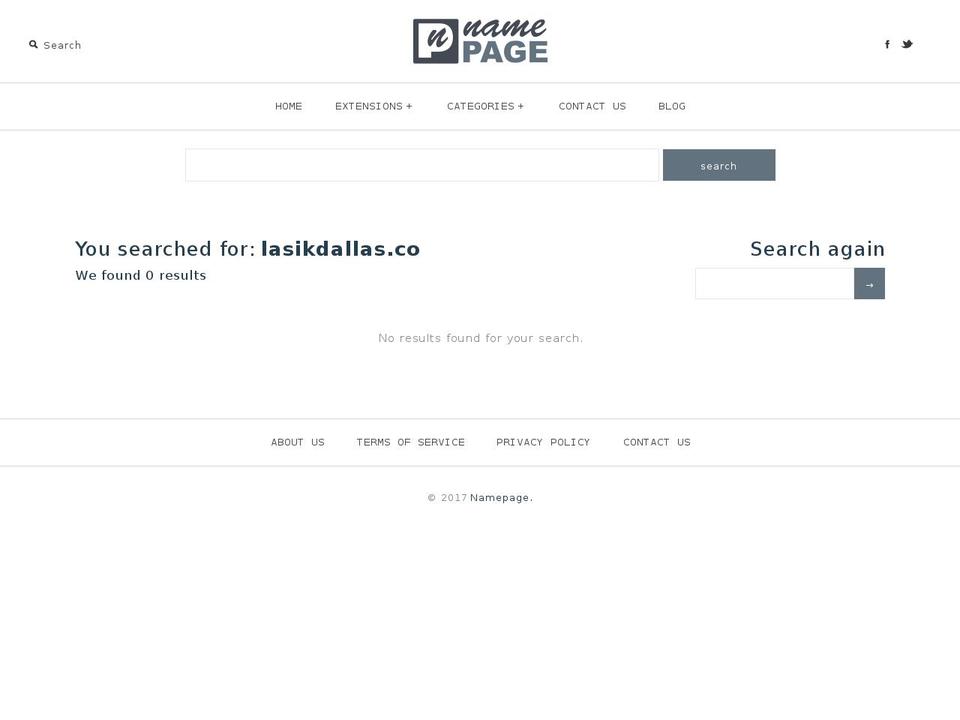 lasikdallas.co shopify website screenshot