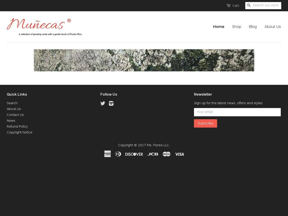 lasmunecas.com shopify website screenshot