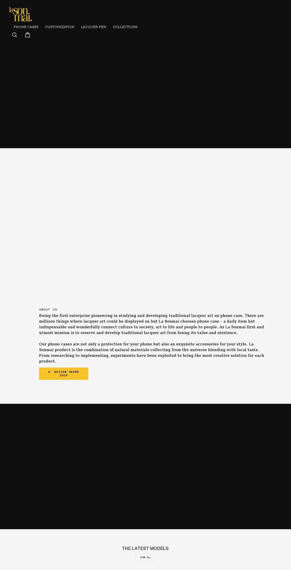 lasonmai.com shopify website screenshot