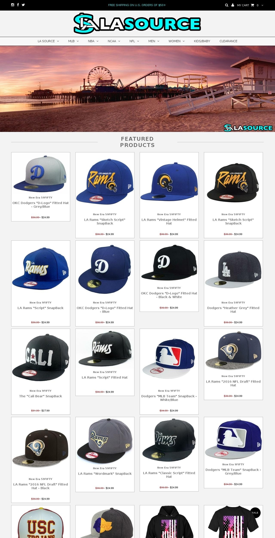 lasourceco.com shopify website screenshot