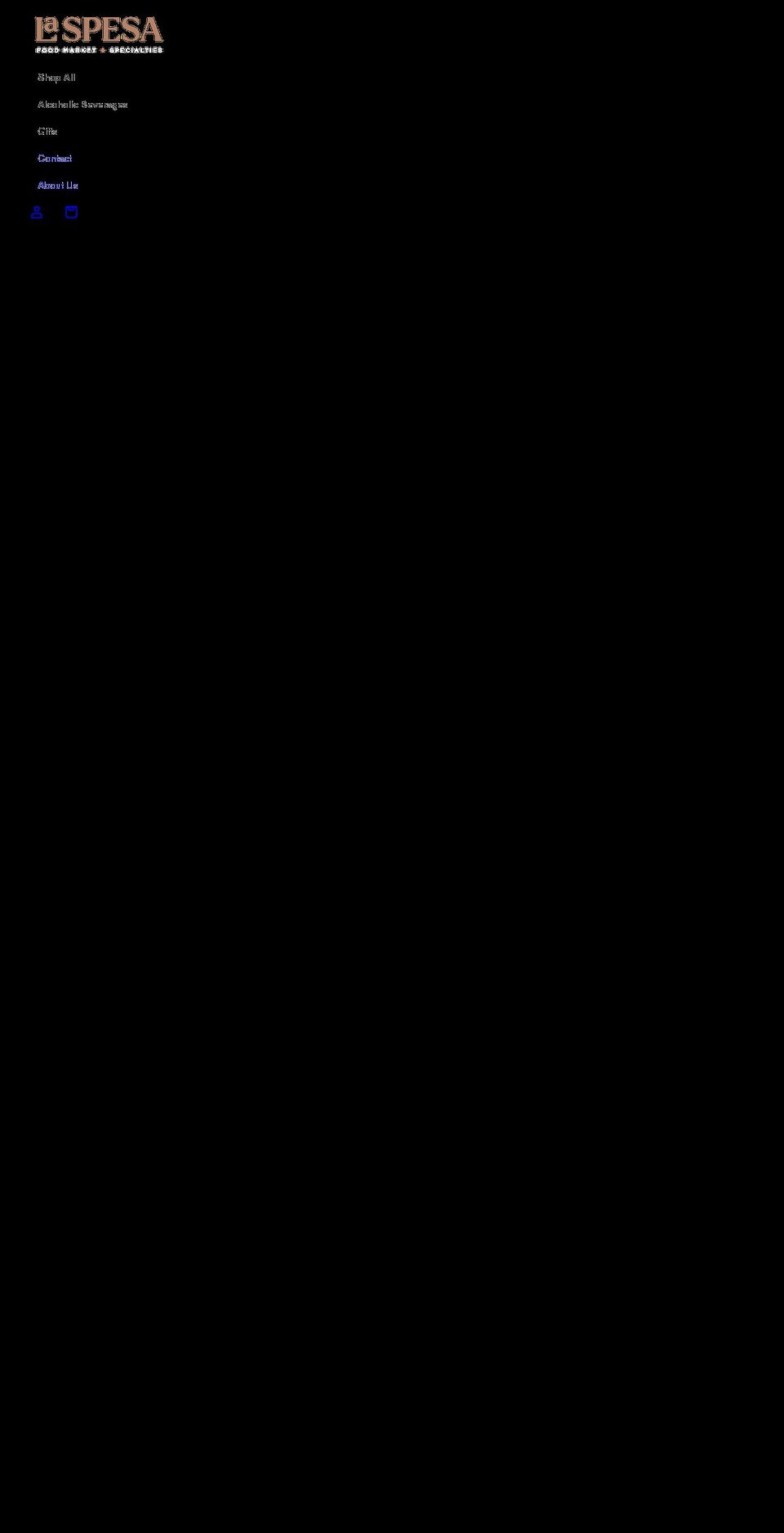 laspesamarket.com shopify website screenshot