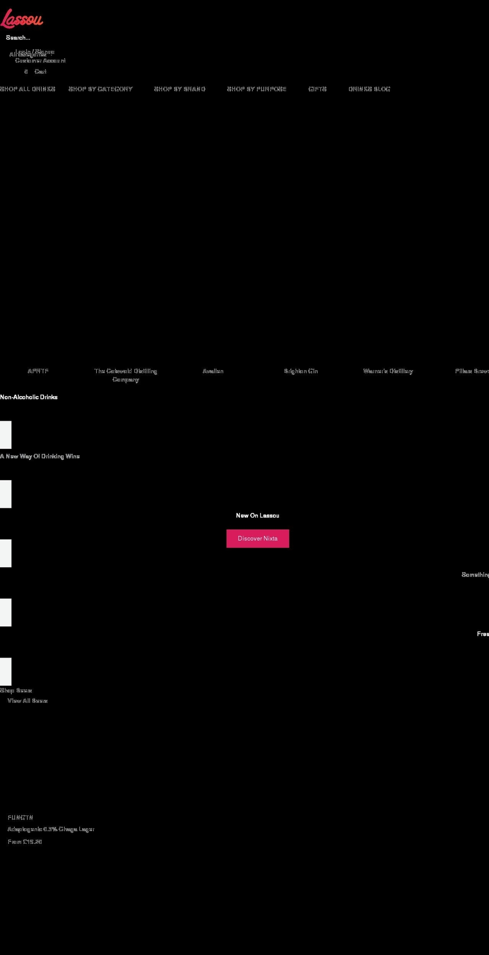 lassou.com shopify website screenshot