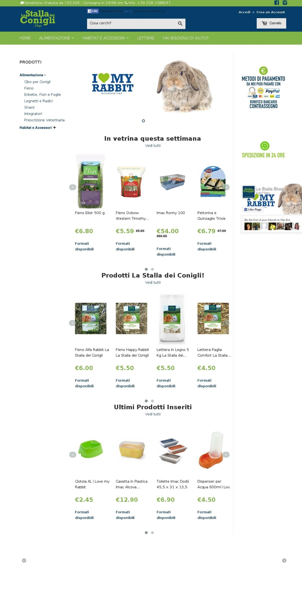 Yanka Shopify theme site example lastallashop.it