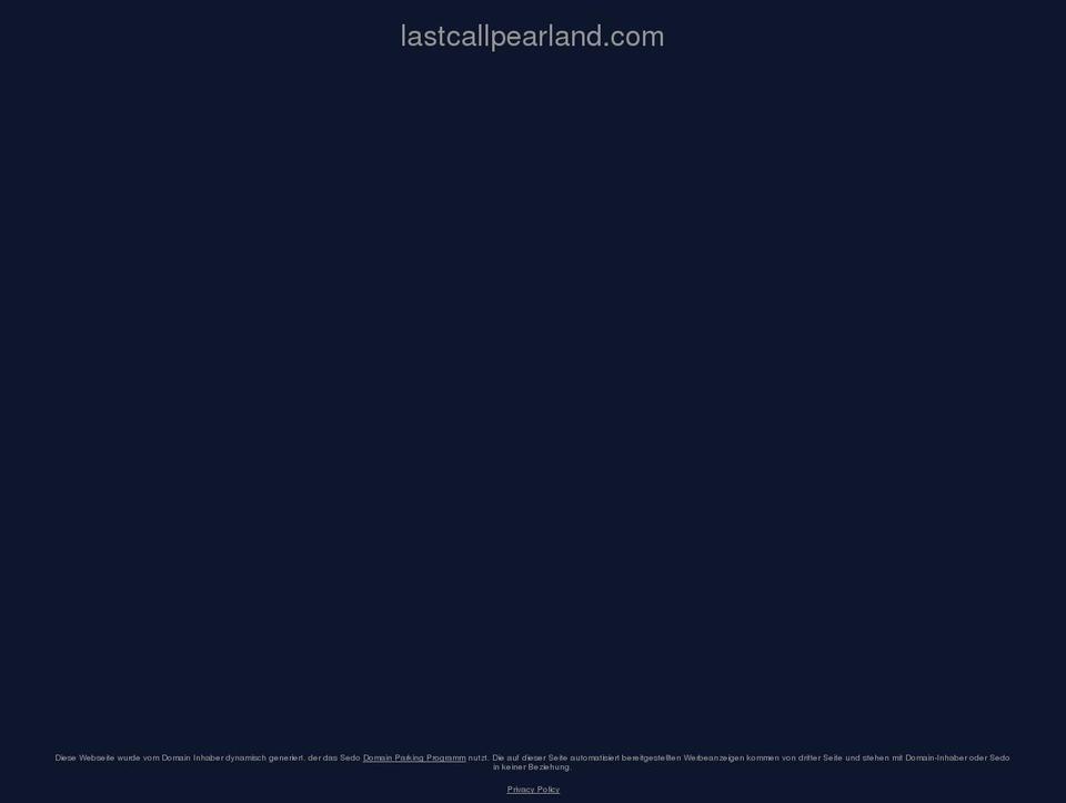 lastcallpearland.com — Shopify storefront screenshot