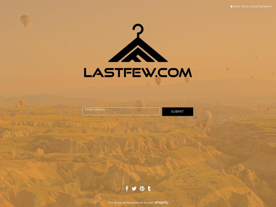 lastfew.com shopify website screenshot