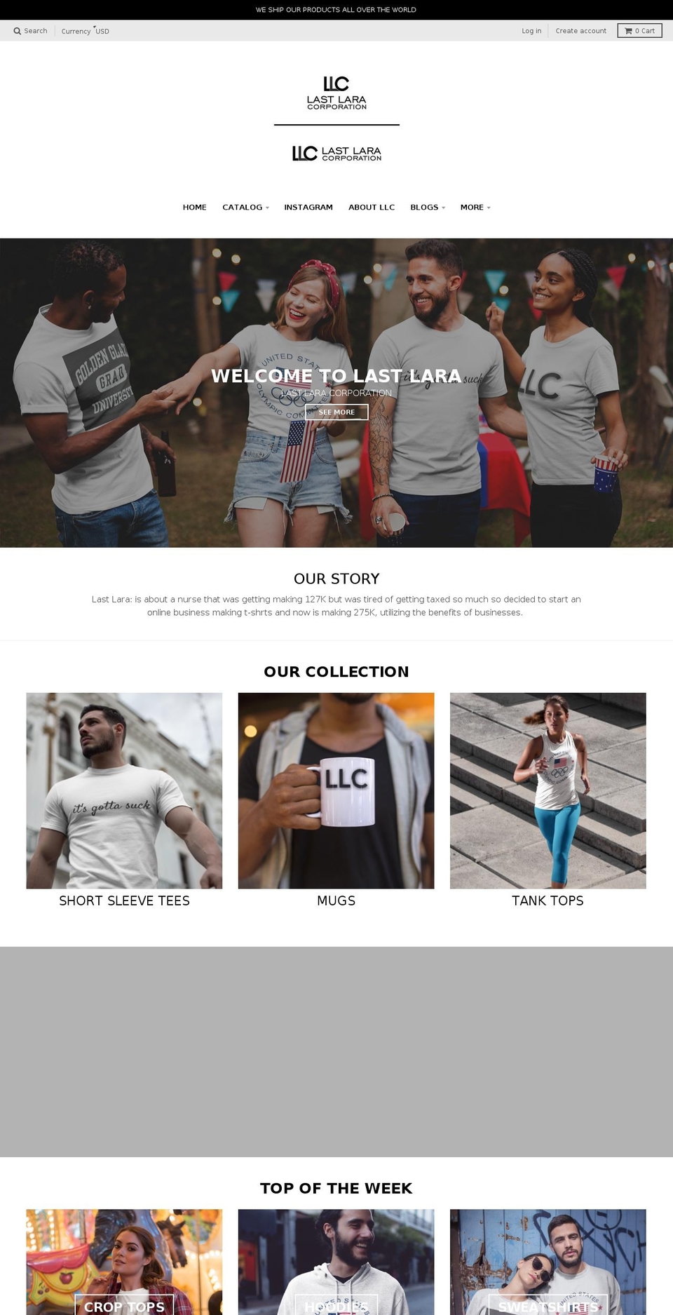lastlara.com shopify website screenshot