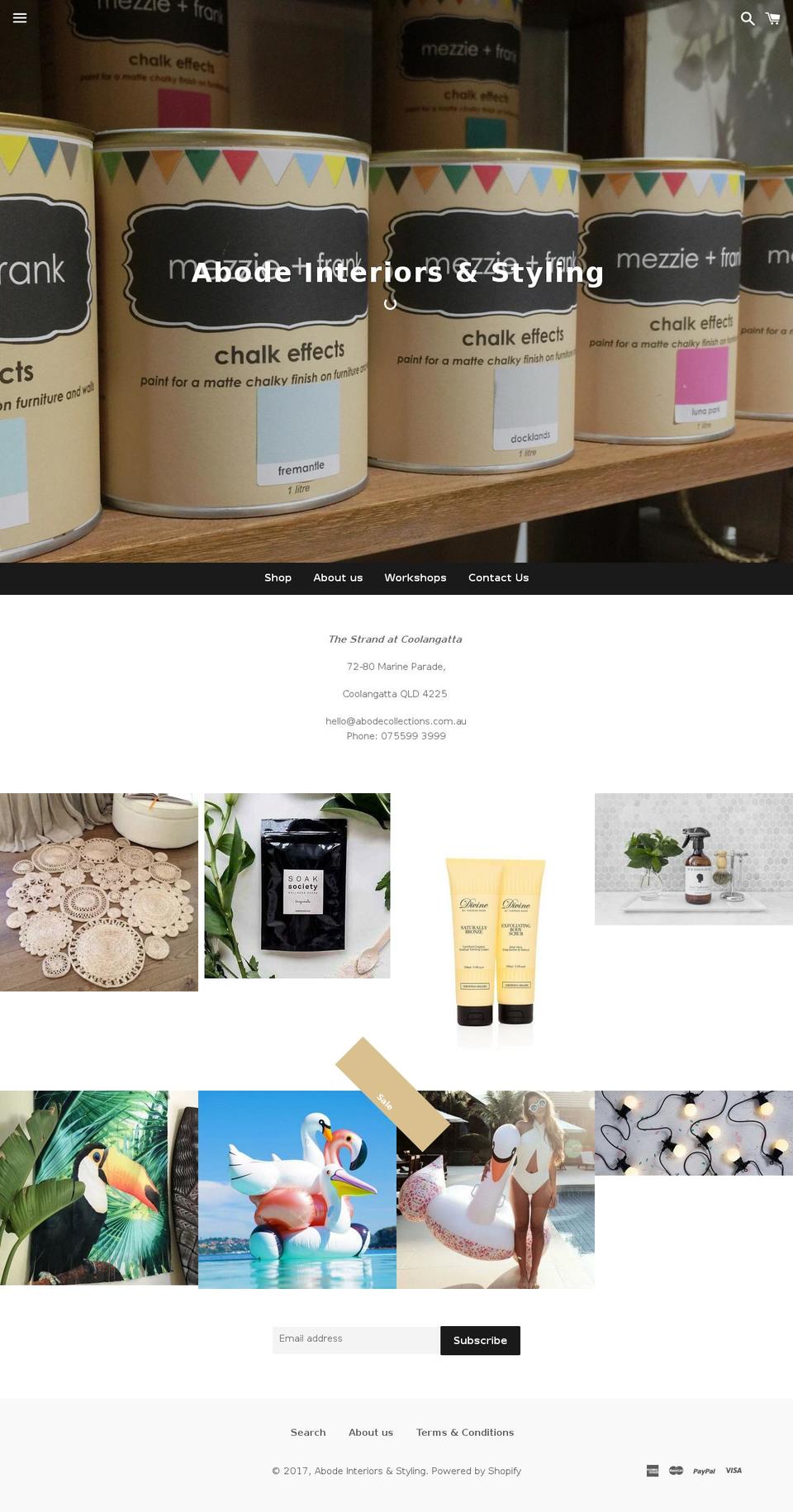 lastminutegiftsgoldcoast.com shopify website screenshot