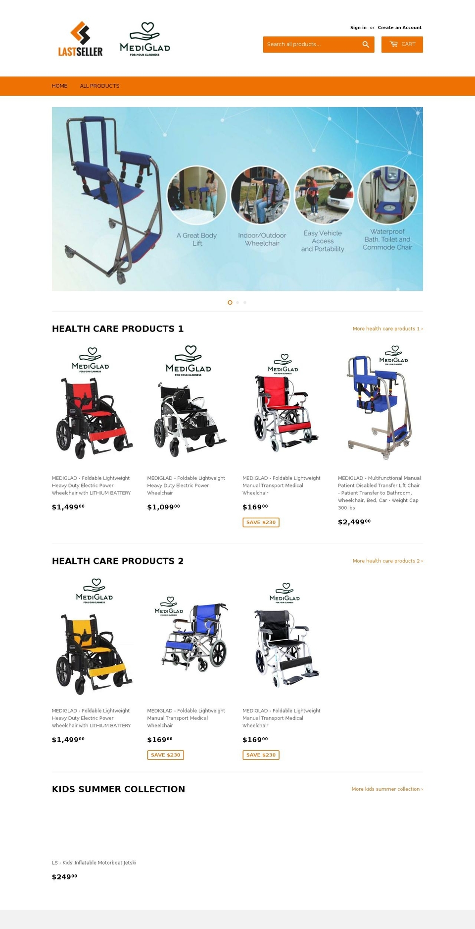 lastseller.com — Shopify storefront screenshot