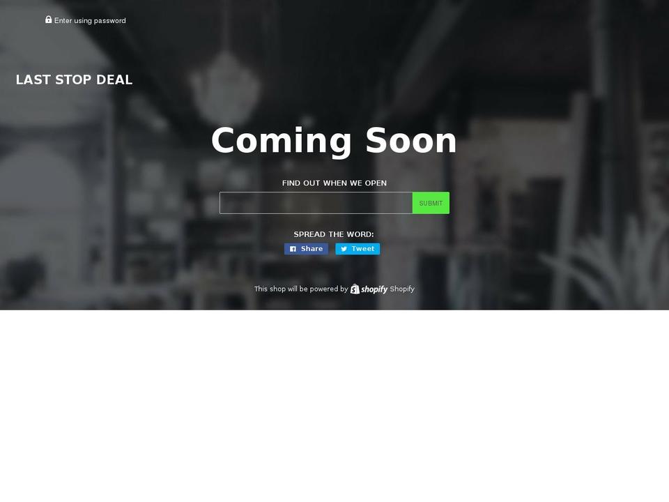 laststopdeal.com — Shopify storefront screenshot