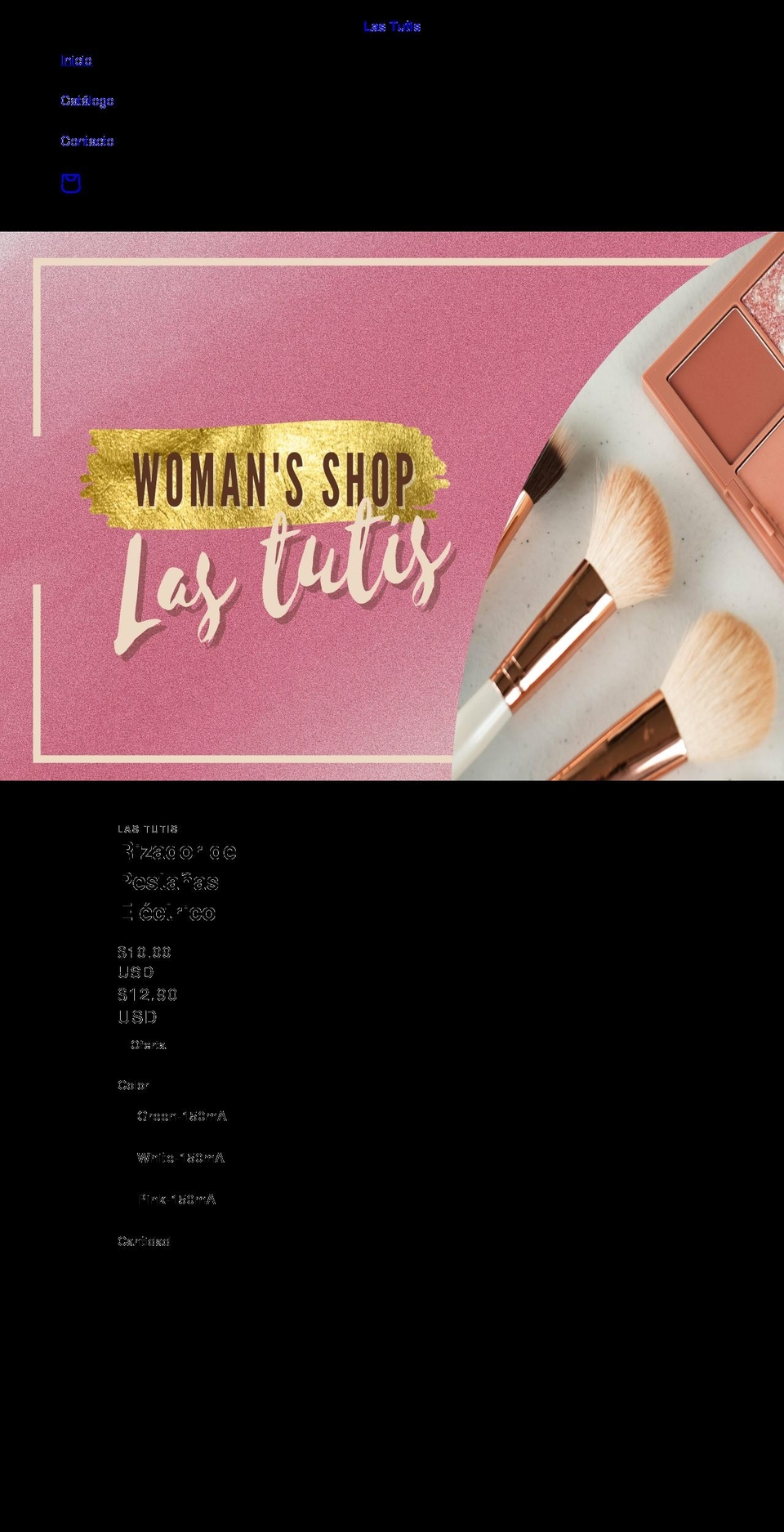 lastutis.com shopify website screenshot