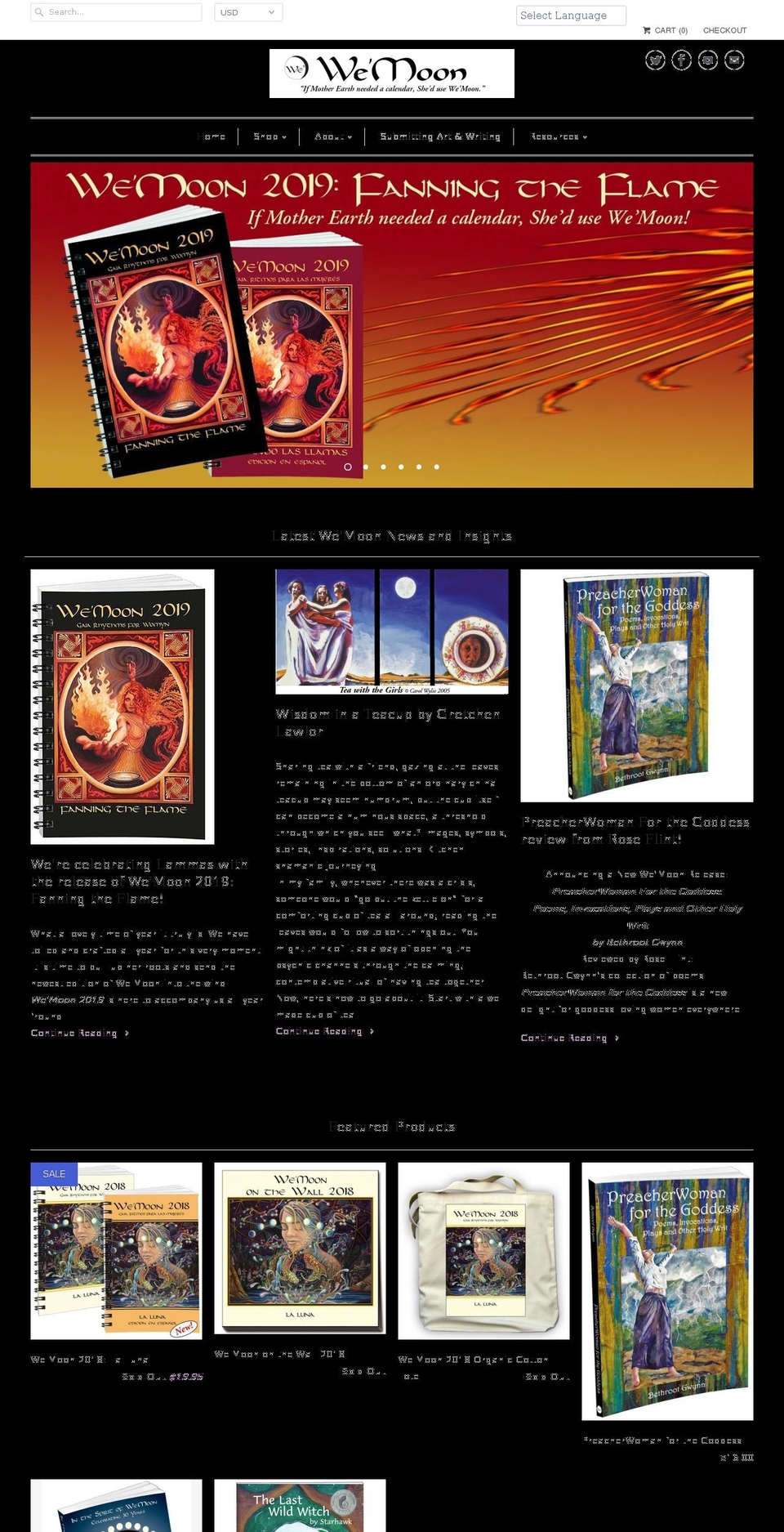 lastwildwitch.com — Shopify storefront screenshot