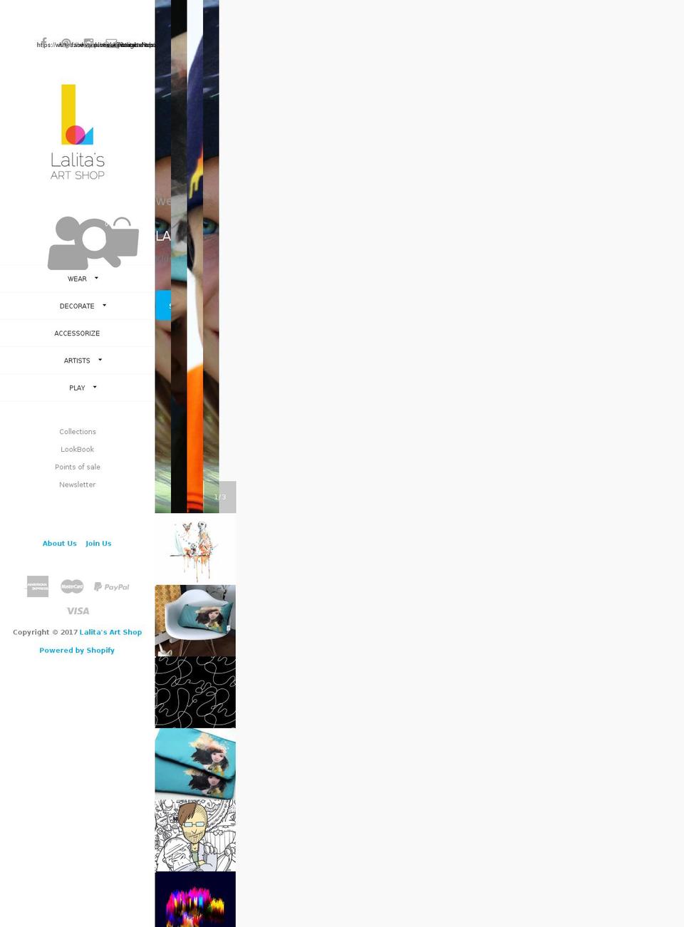 latelierdelalita.com shopify website screenshot
