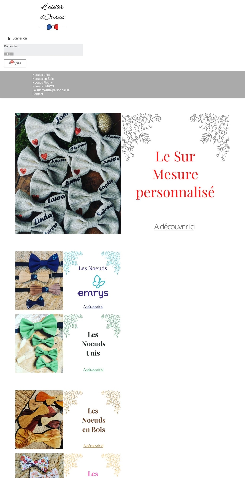 latelierdorianne.shop shopify website screenshot