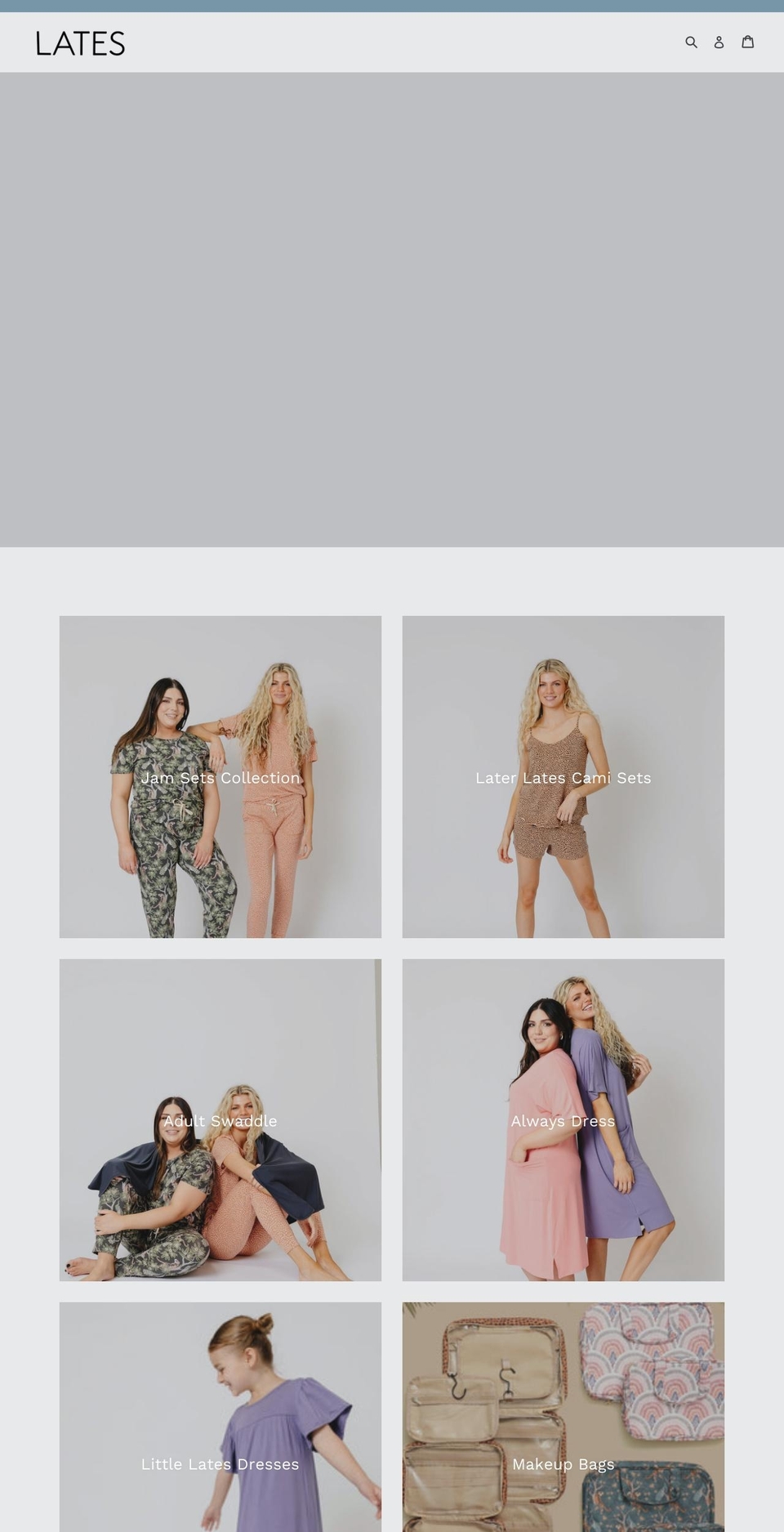 latesbykate.com — Shopify storefront screenshot