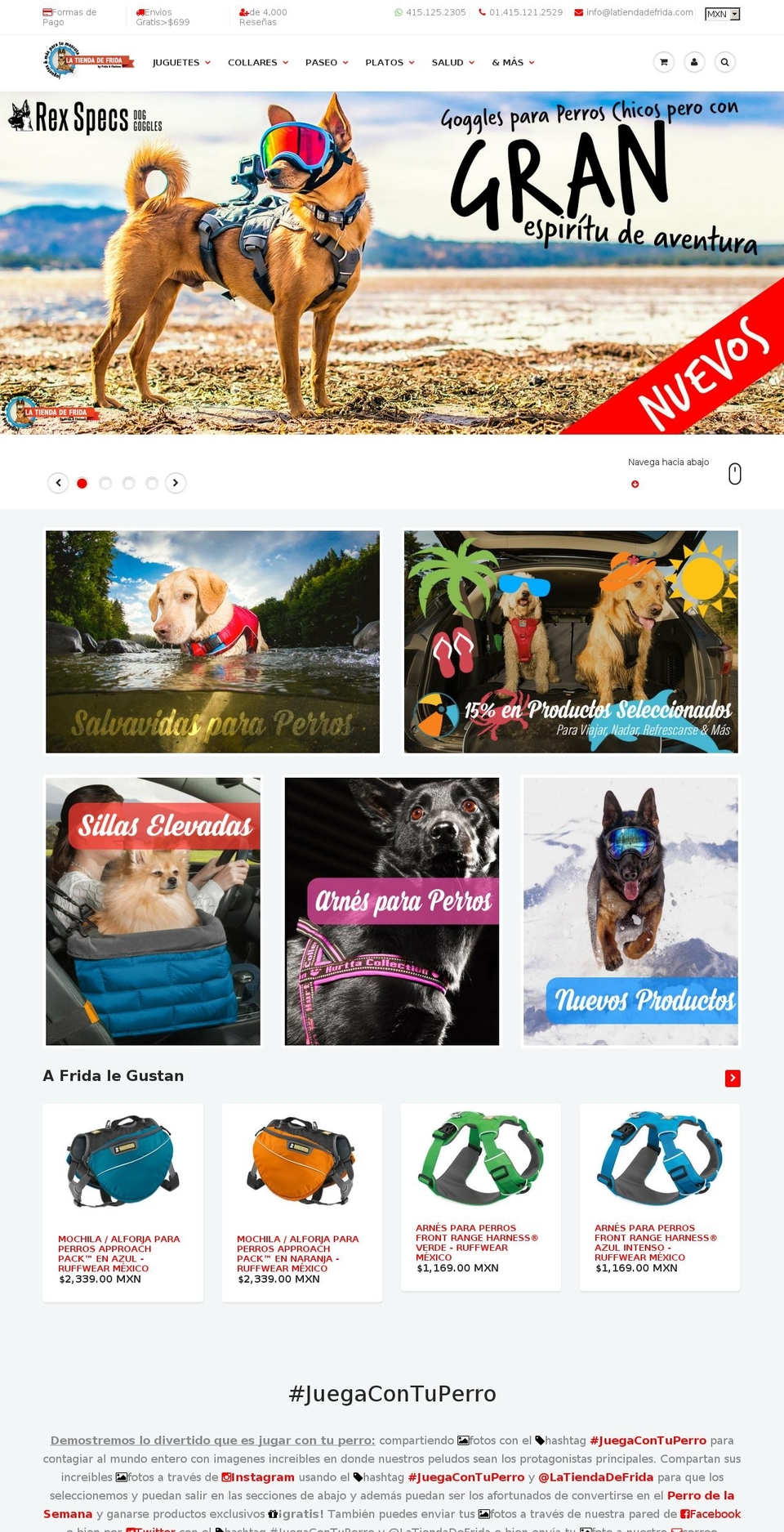 latiendadefrida.com shopify website screenshot