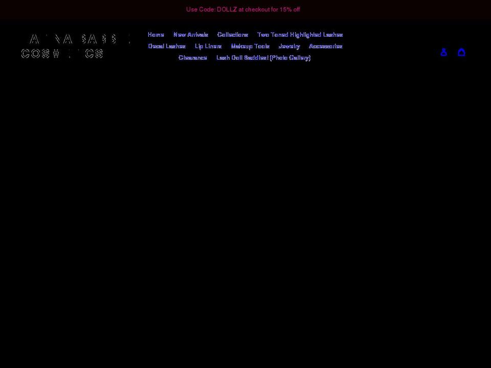 latinabarbiecosmetics.com shopify website screenshot