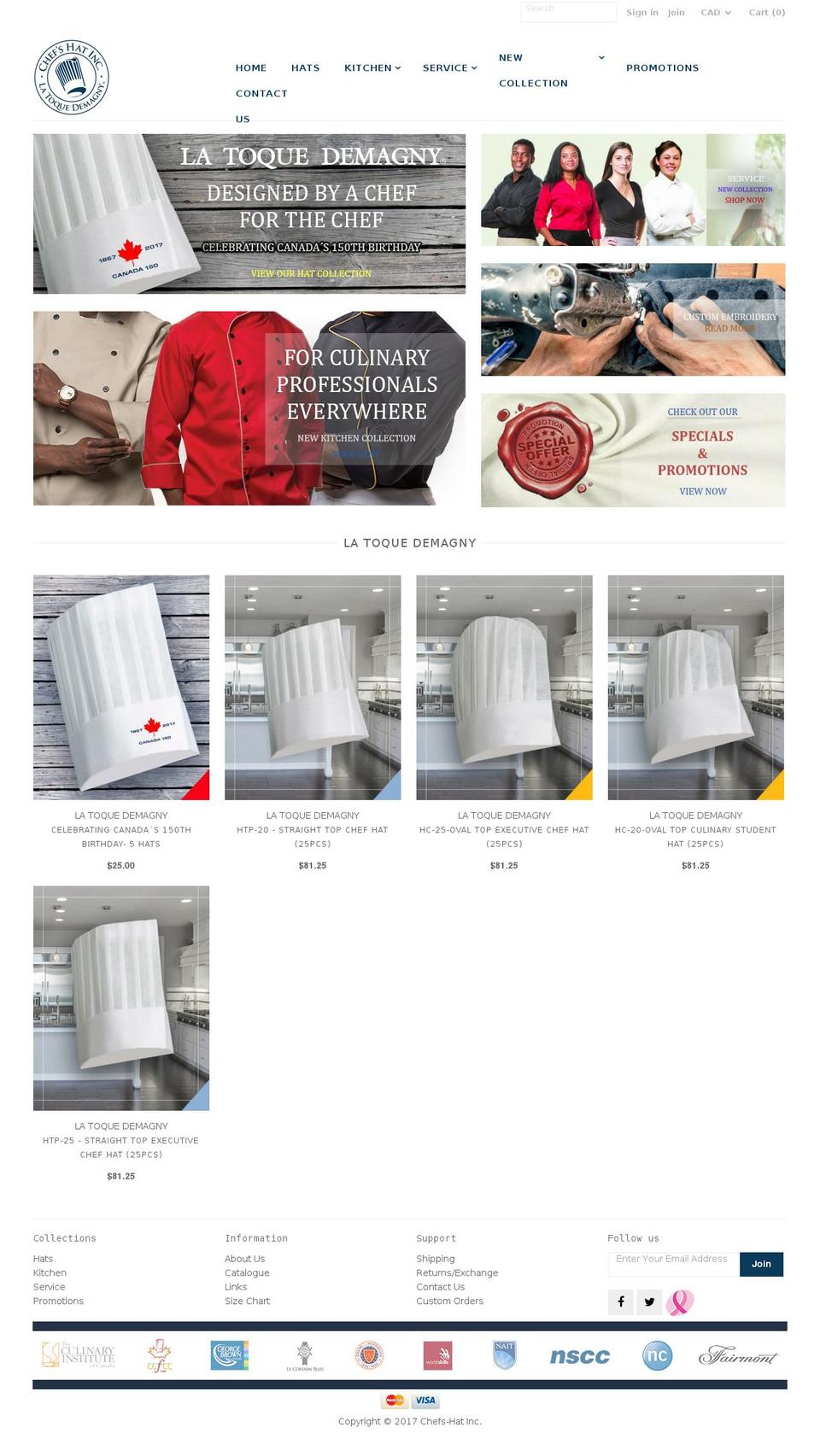 Latest Site 2017 with Options Shopify theme site example latoquedemagny.com
