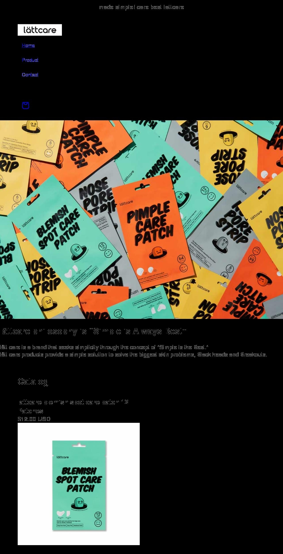 lattcare.com shopify website screenshot