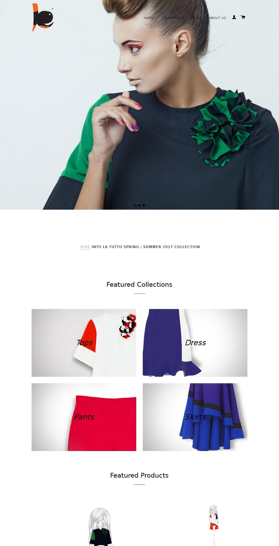 latutto.com shopify website screenshot