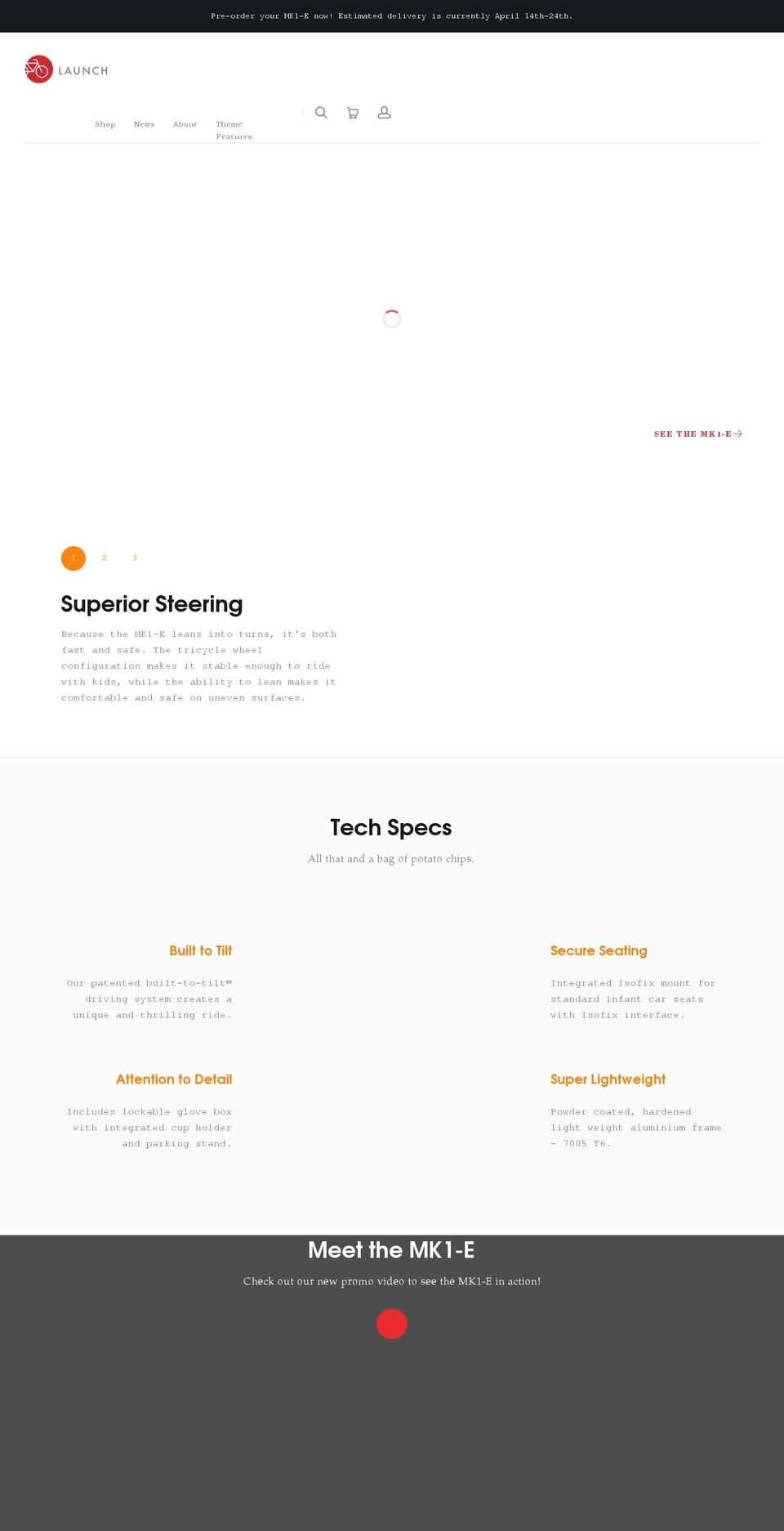 launch-theme-bold.myshopify.com shopify website screenshot