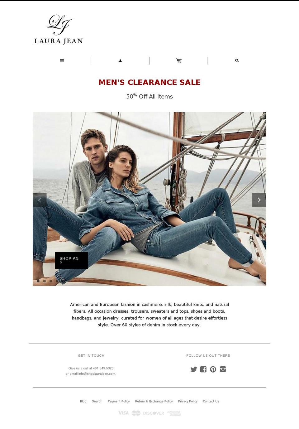 Site September 2014 Updates Shopify theme site example laurajean.net