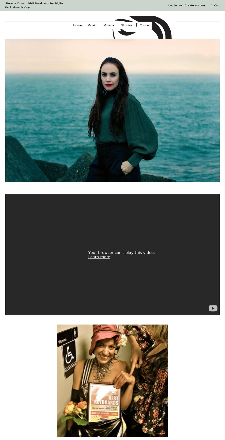 laurascarborough.com shopify website screenshot