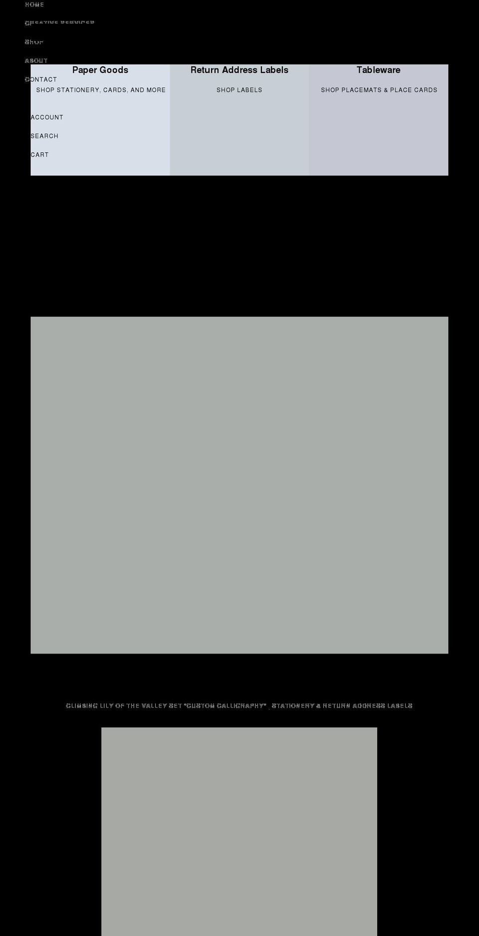 lauravogeldesign.com shopify website screenshot