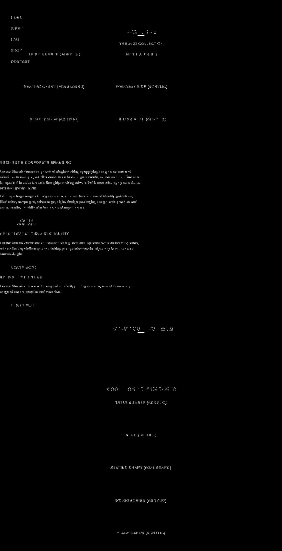 laurenskorsis.com.au shopify website screenshot