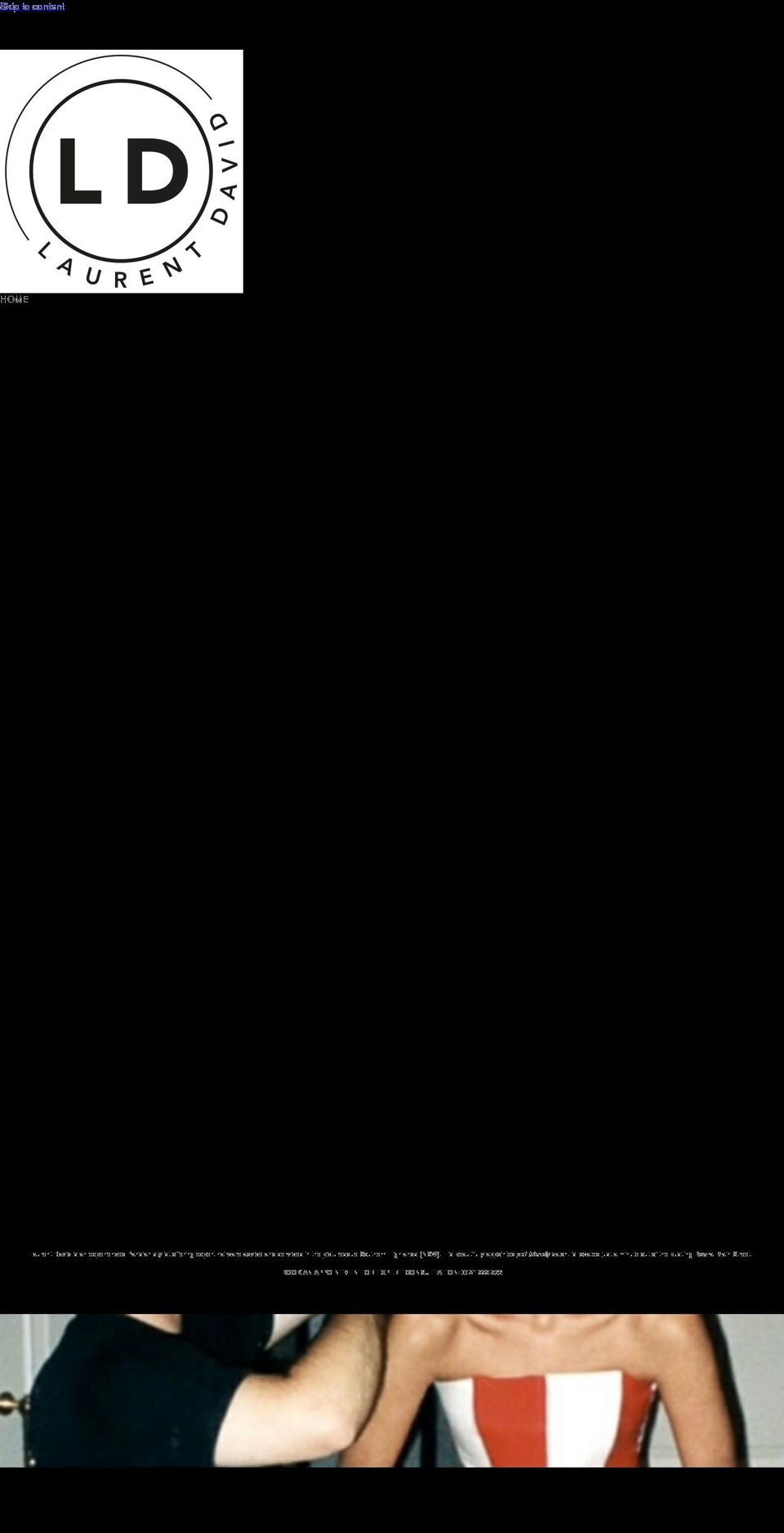laurentdavid.com.au shopify website screenshot