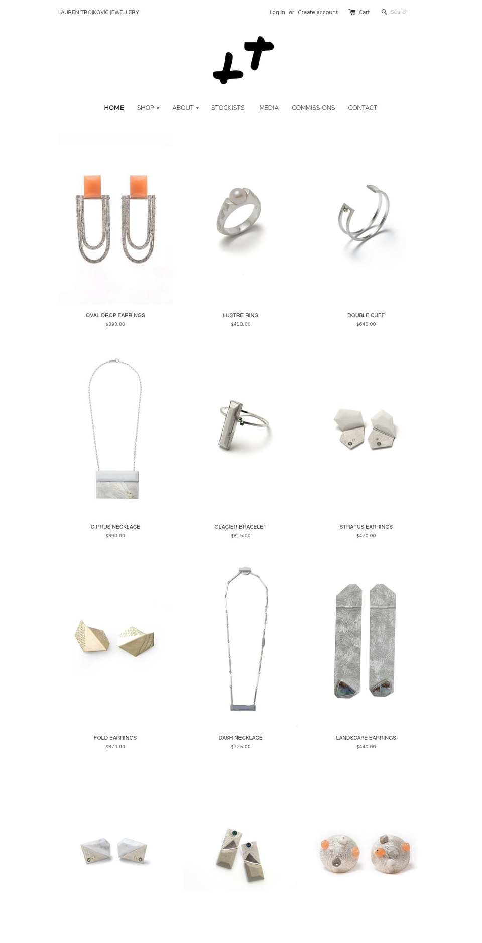 laurentrojkovic.com shopify website screenshot