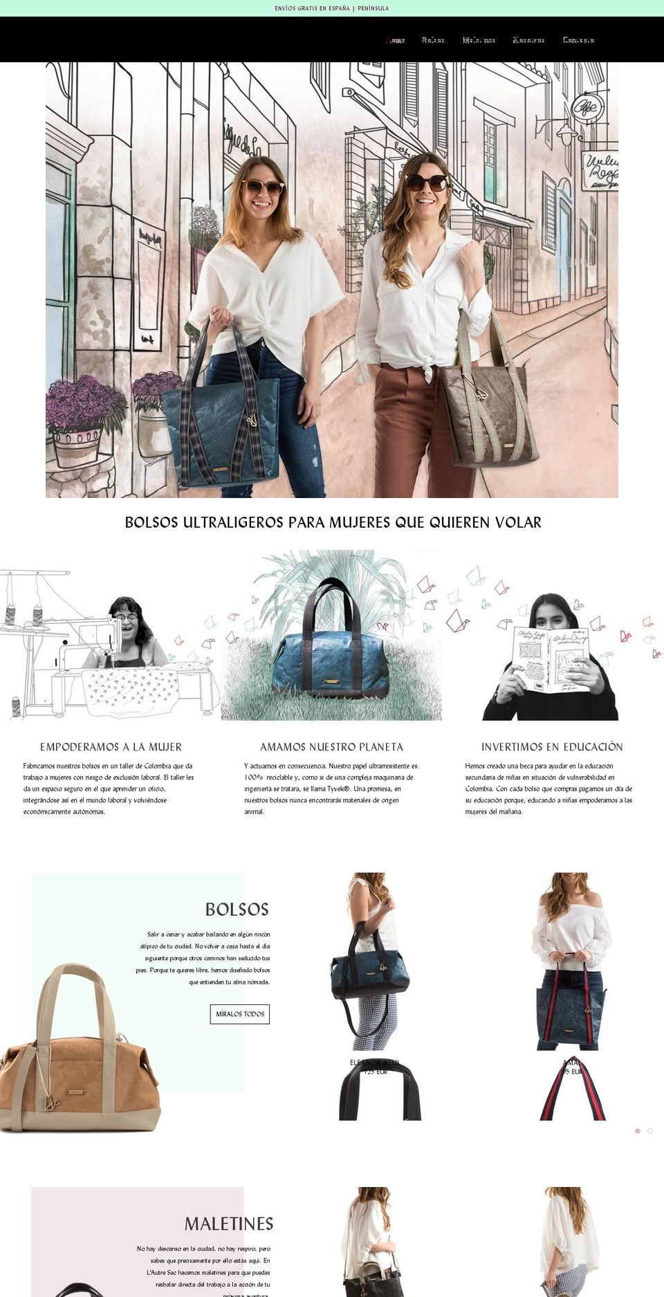 lautresac.com — Shopify storefront screenshot