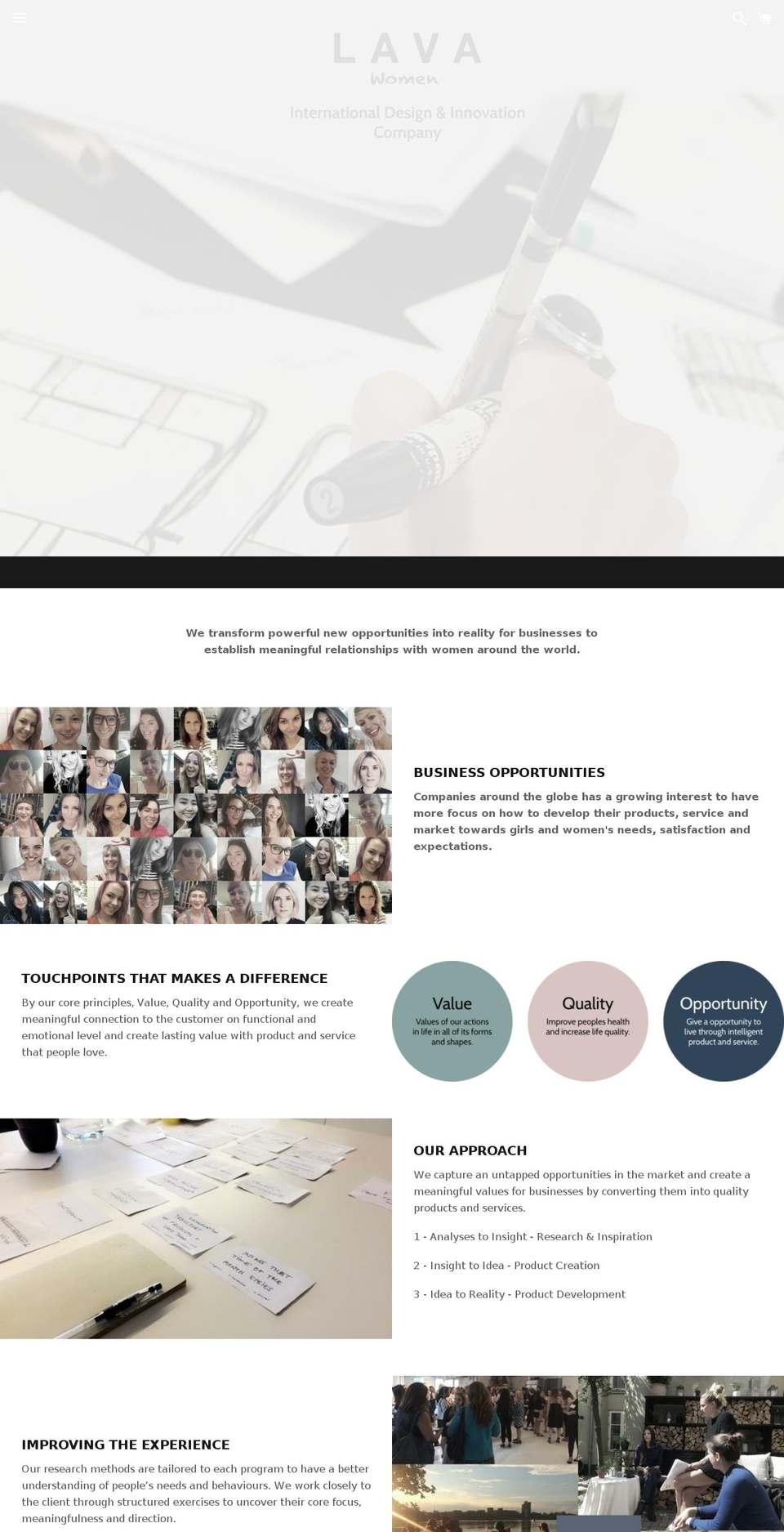 lavacph.com shopify website screenshot