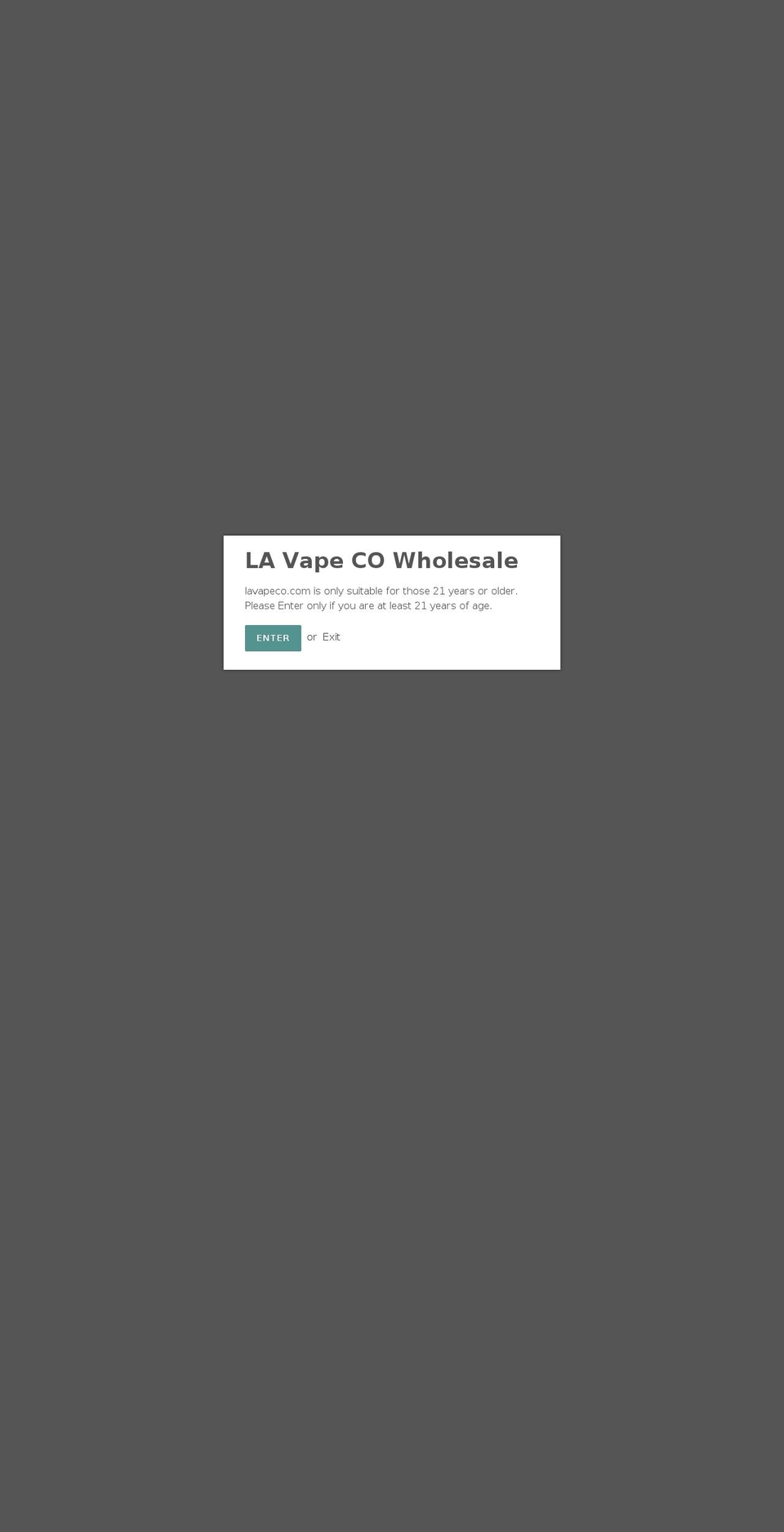 lavapeco.net shopify website screenshot