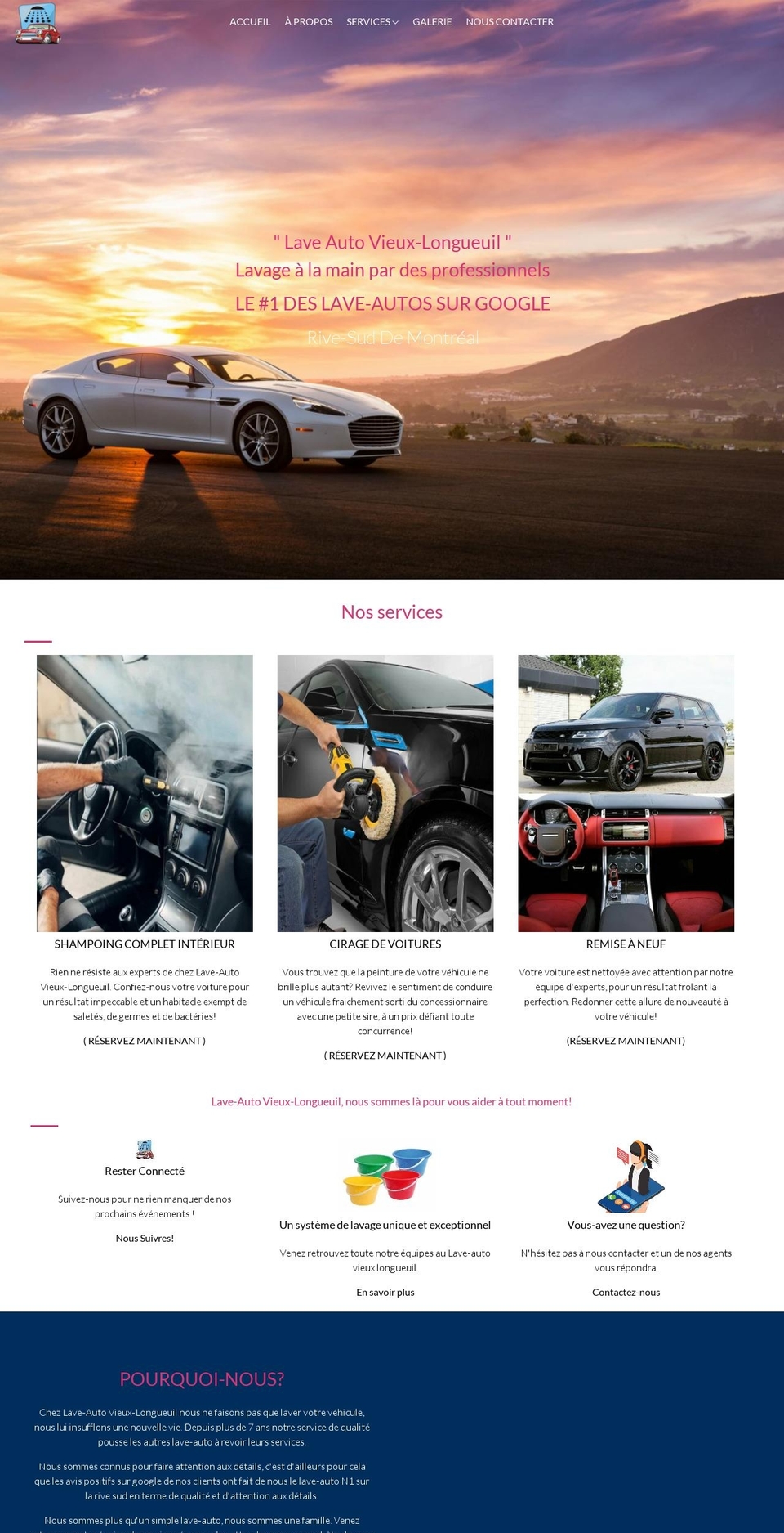 laveautovieuxlongueuil.com shopify website screenshot