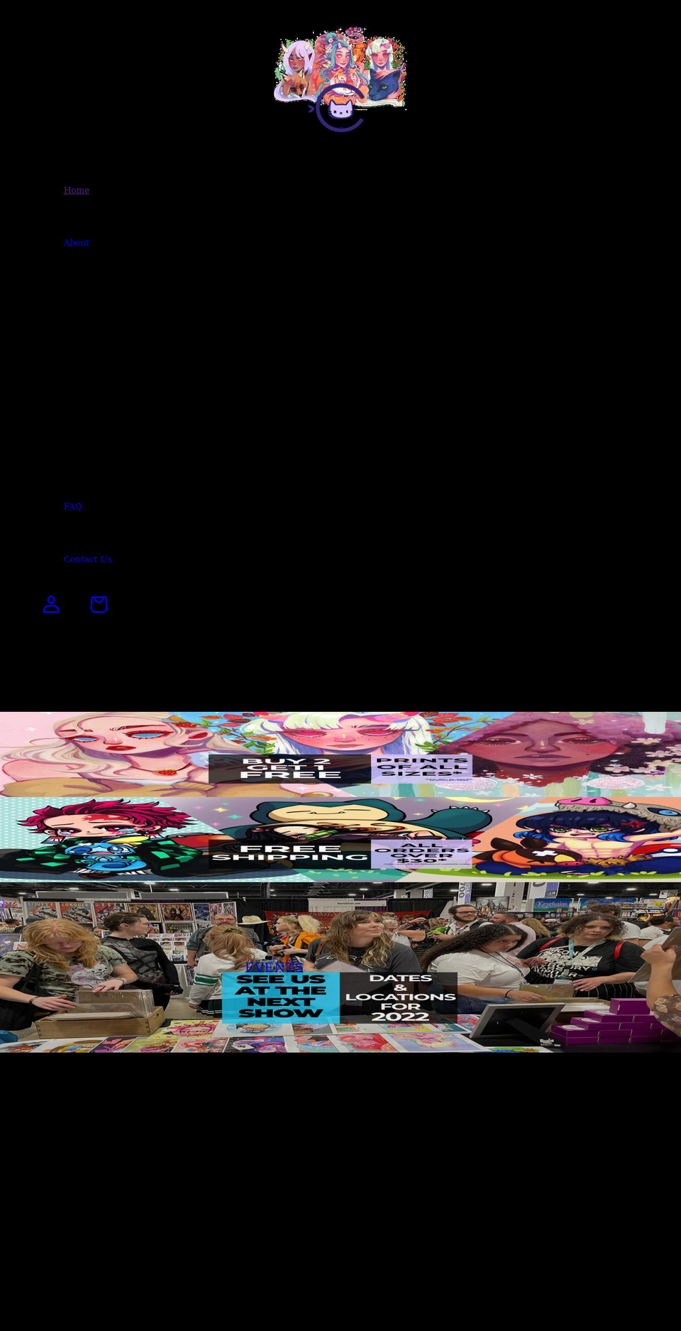 lavendercat.com shopify website screenshot