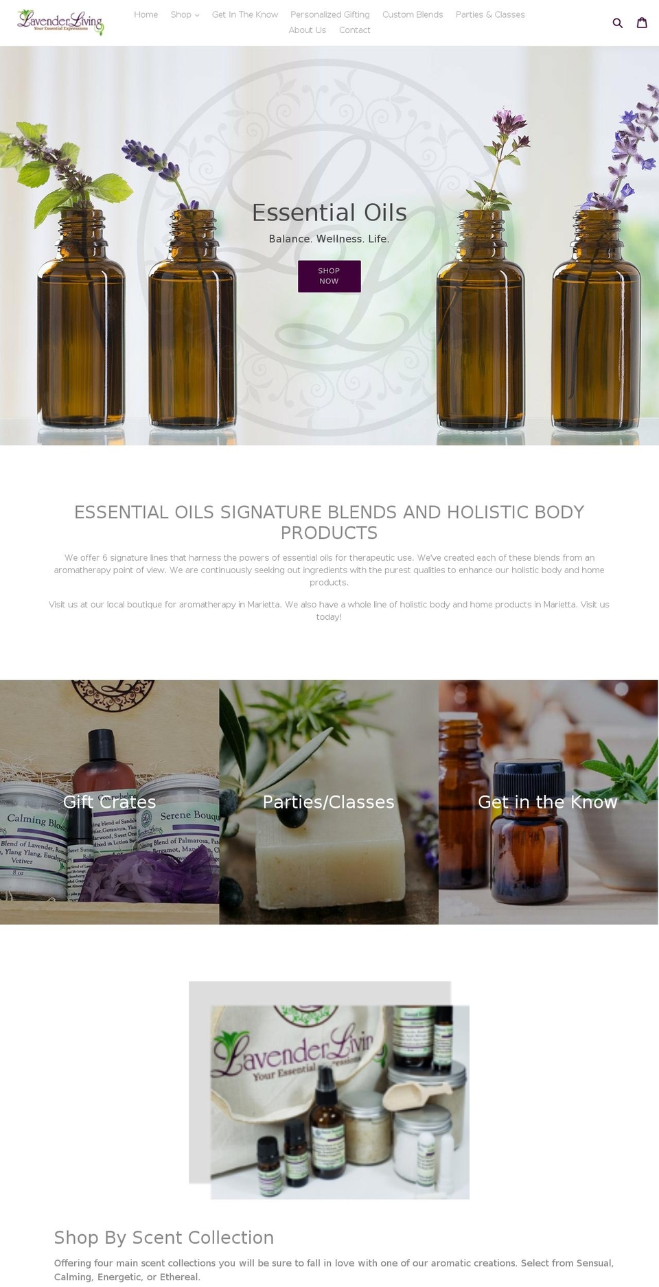 theme-export-lavender-living-sandbox-myshopify Shopify theme site example lavenderliving.life