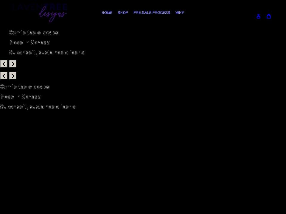 laventree.ca shopify website screenshot