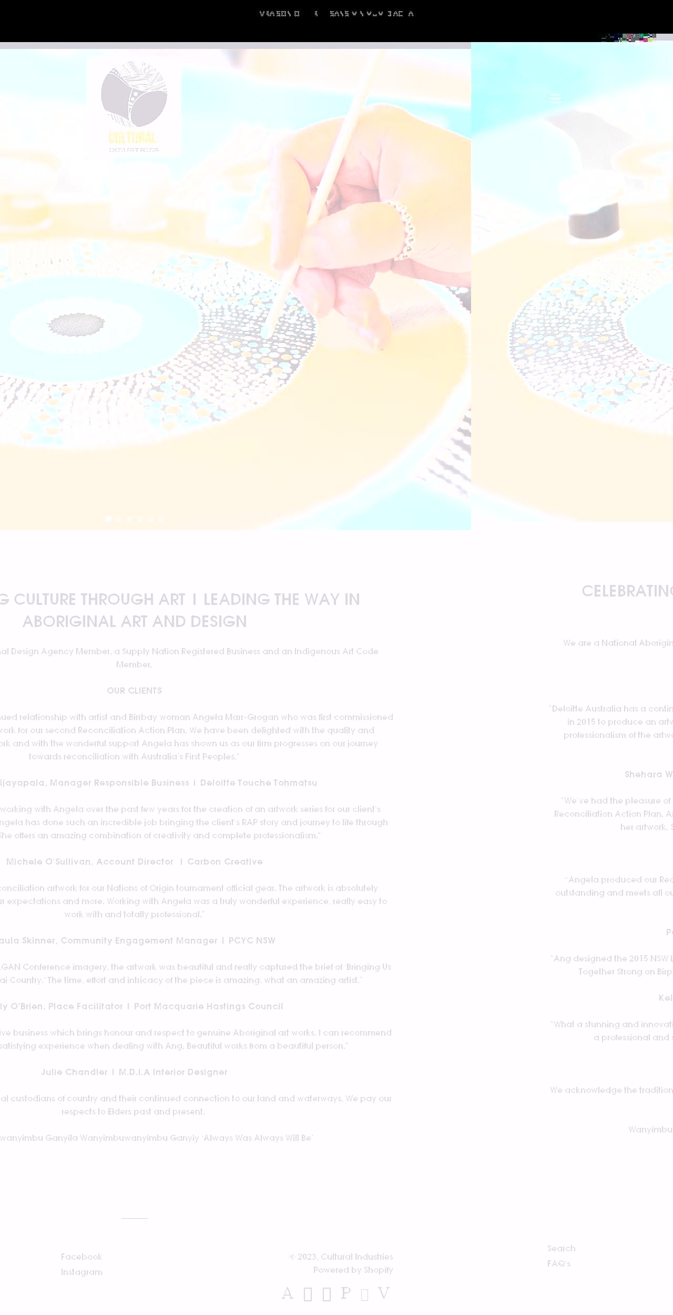 lavenuefoch.com shopify website screenshot