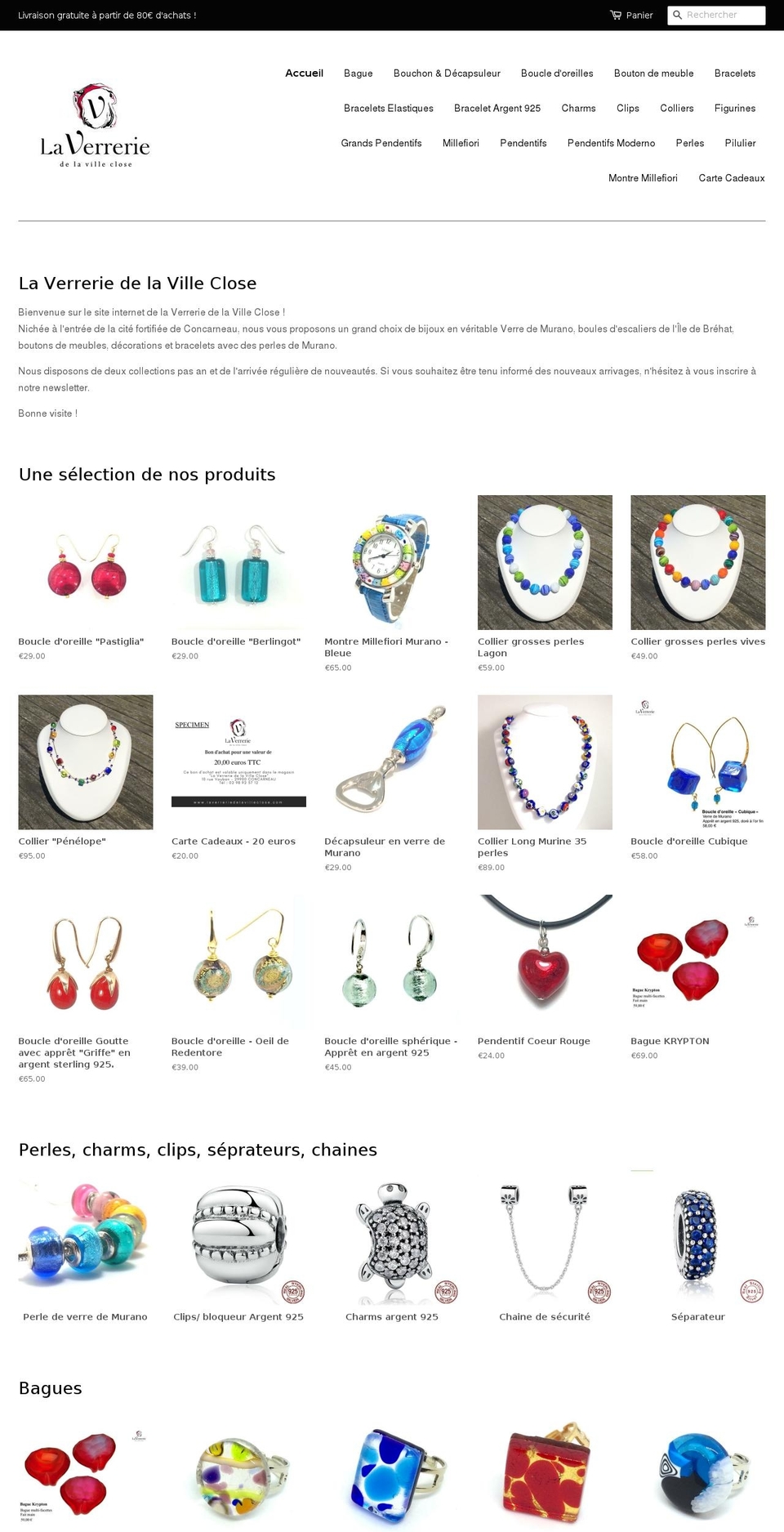 laverreriedelavilleclose.com shopify website screenshot