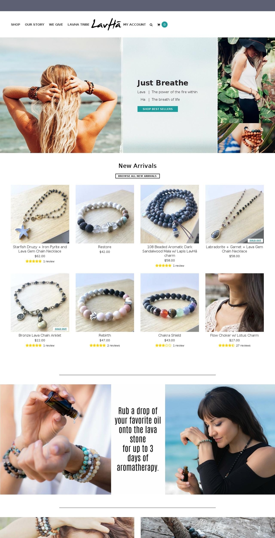 lavha.com shopify website screenshot